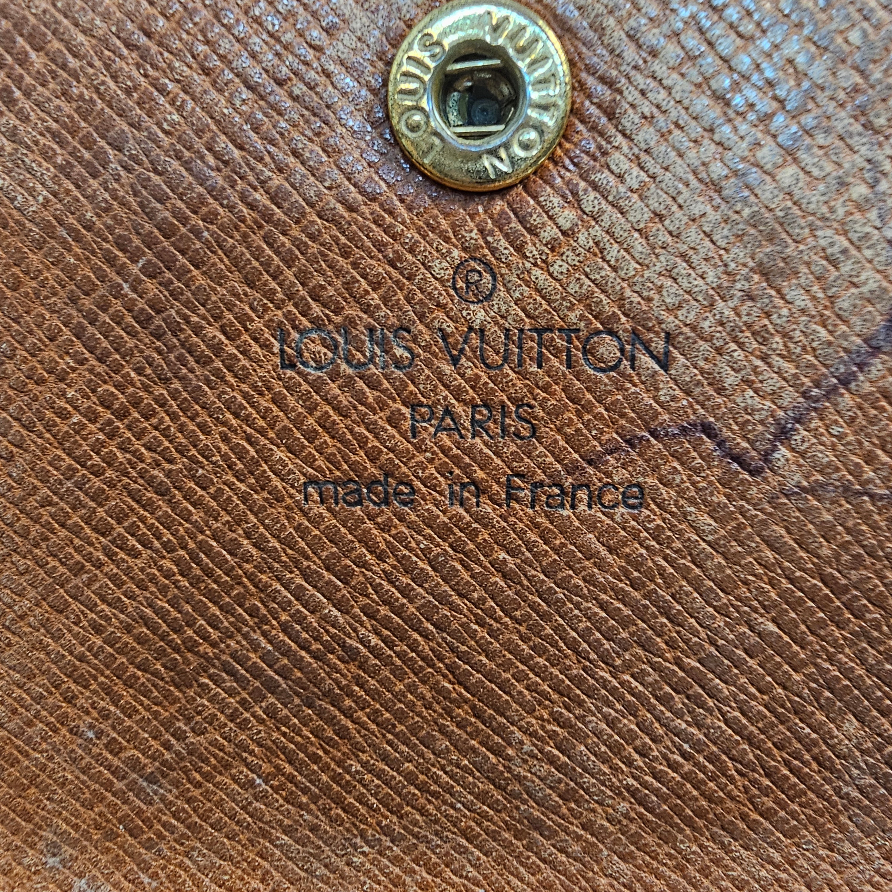 Louis Vuitton Portefeuille Sarah Monogram Long Wallet
