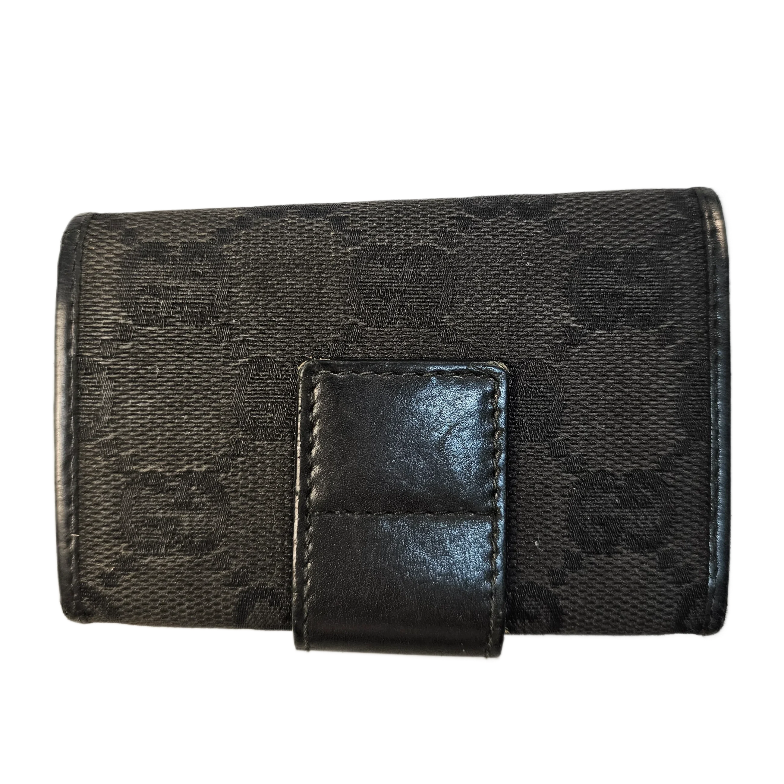 Gucci Monogram Key Case Holder Wallet
