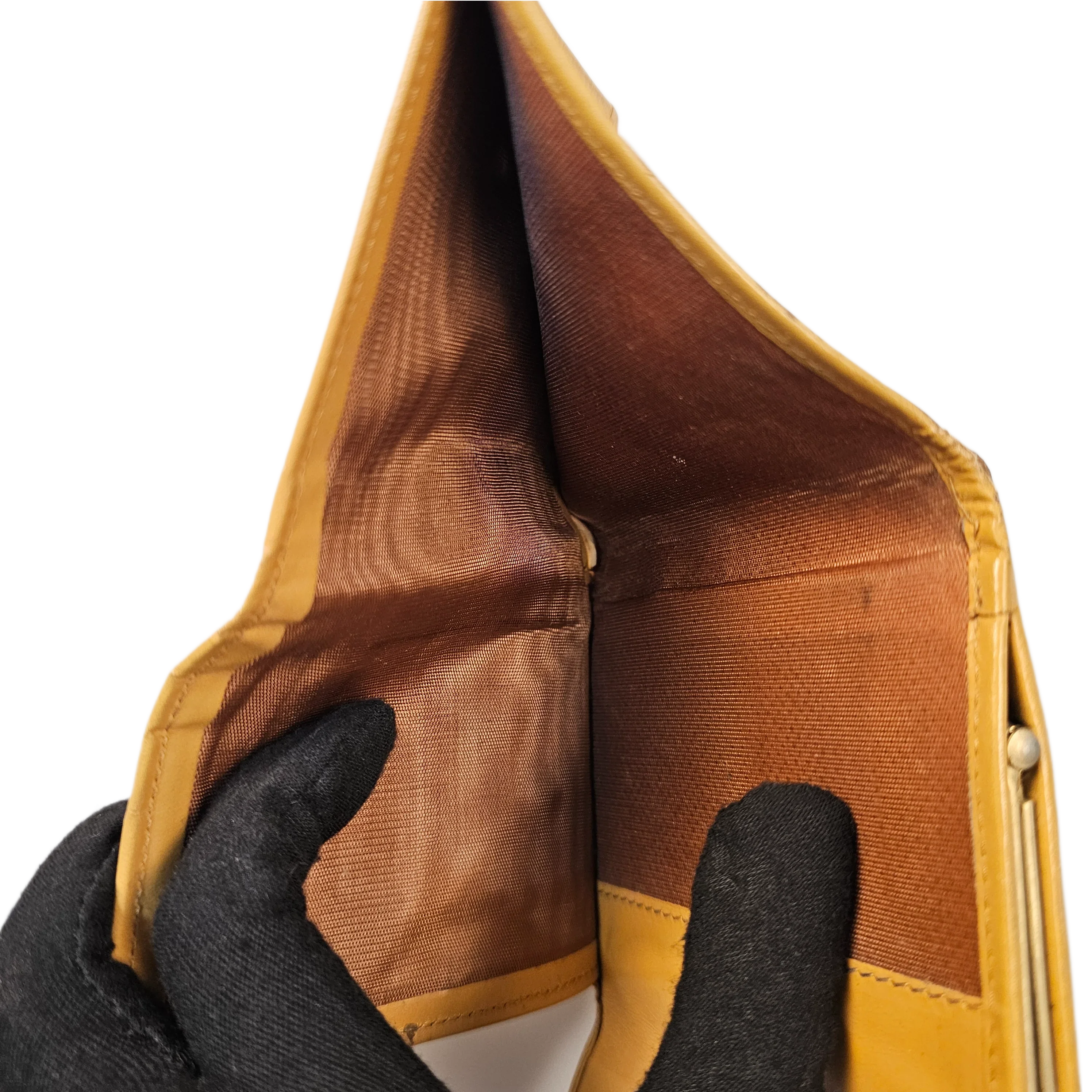 Celine Monogram Leather & Canvas Wallet - Lost Designer