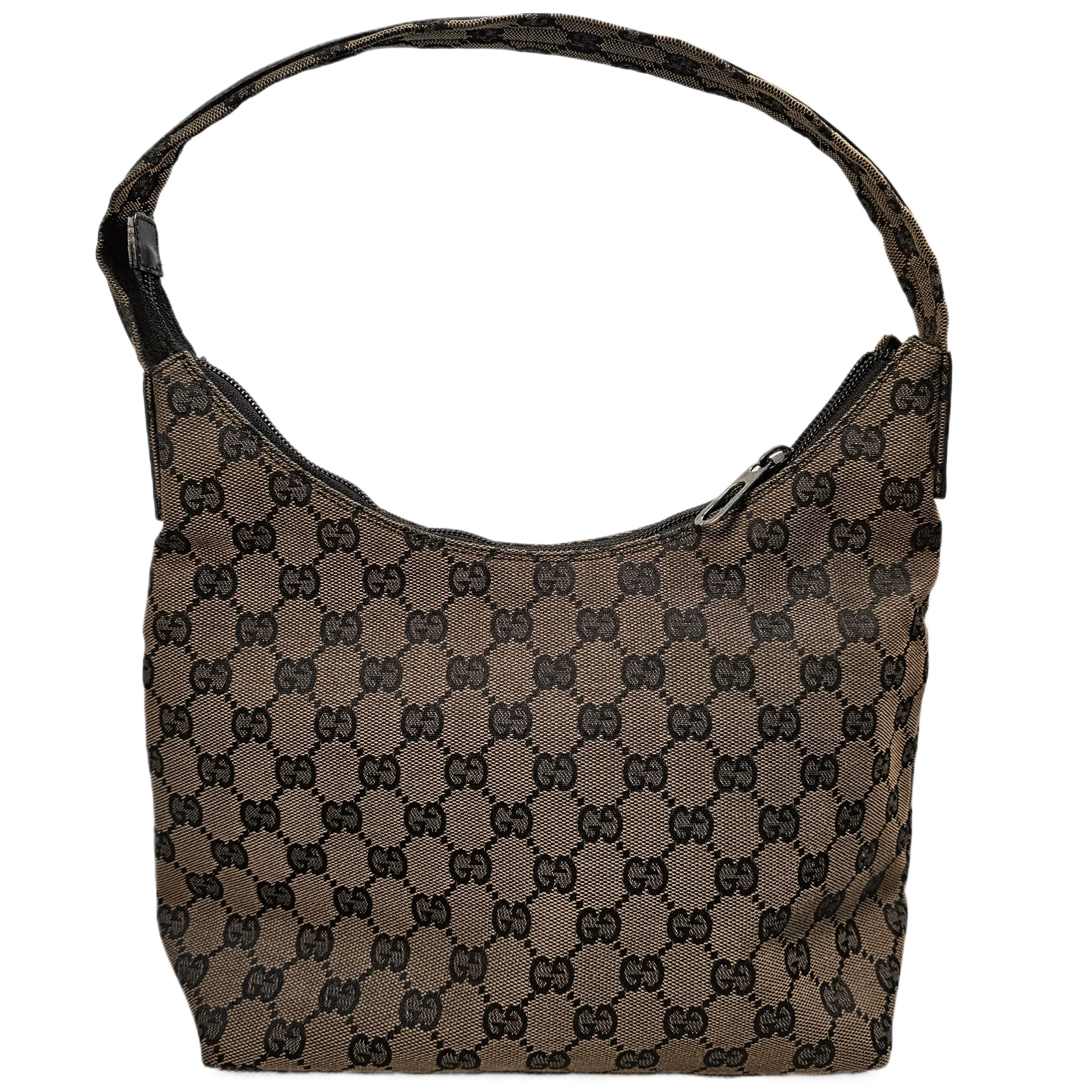 Gucci GG Monogram Fabric Handbag