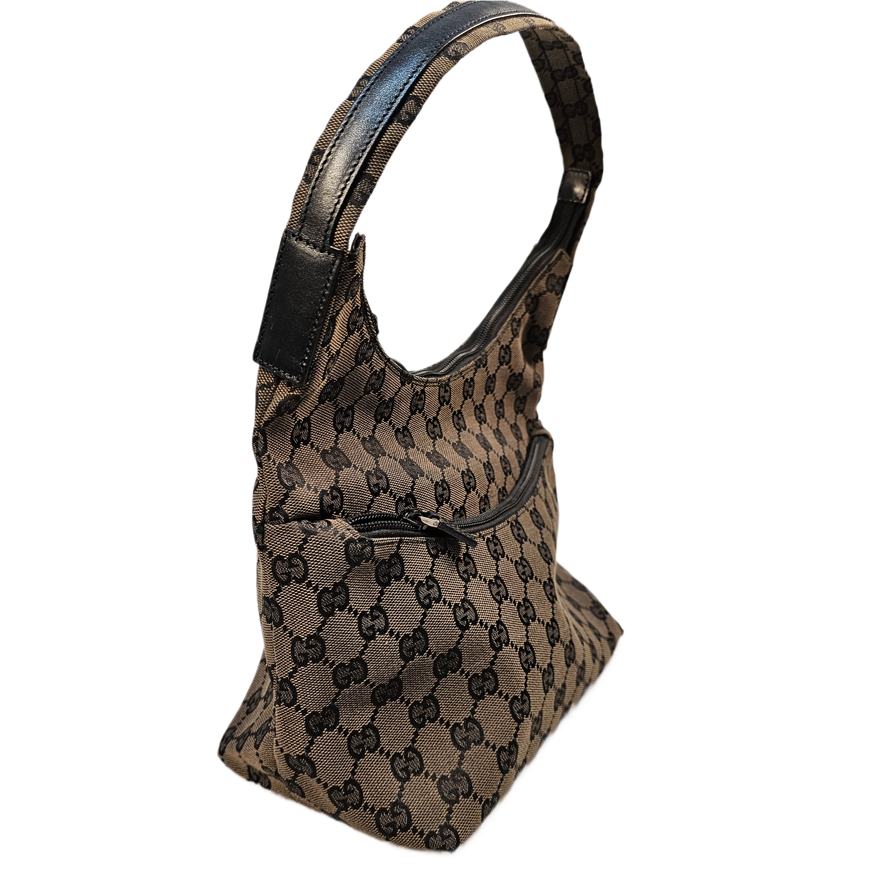 Gucci GG Monogram Fabric Handbag