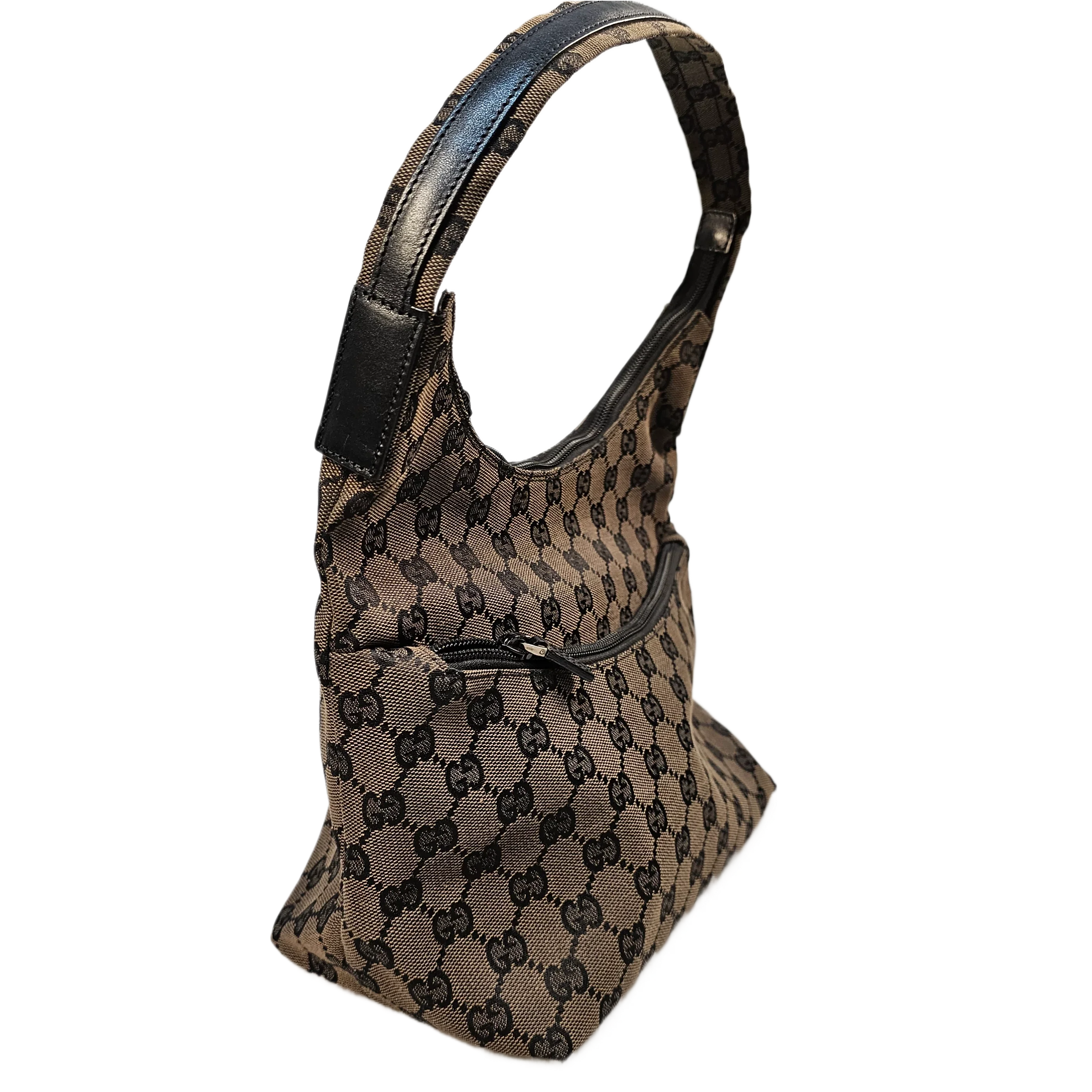 Gucci GG Monogram Fabric Handbag