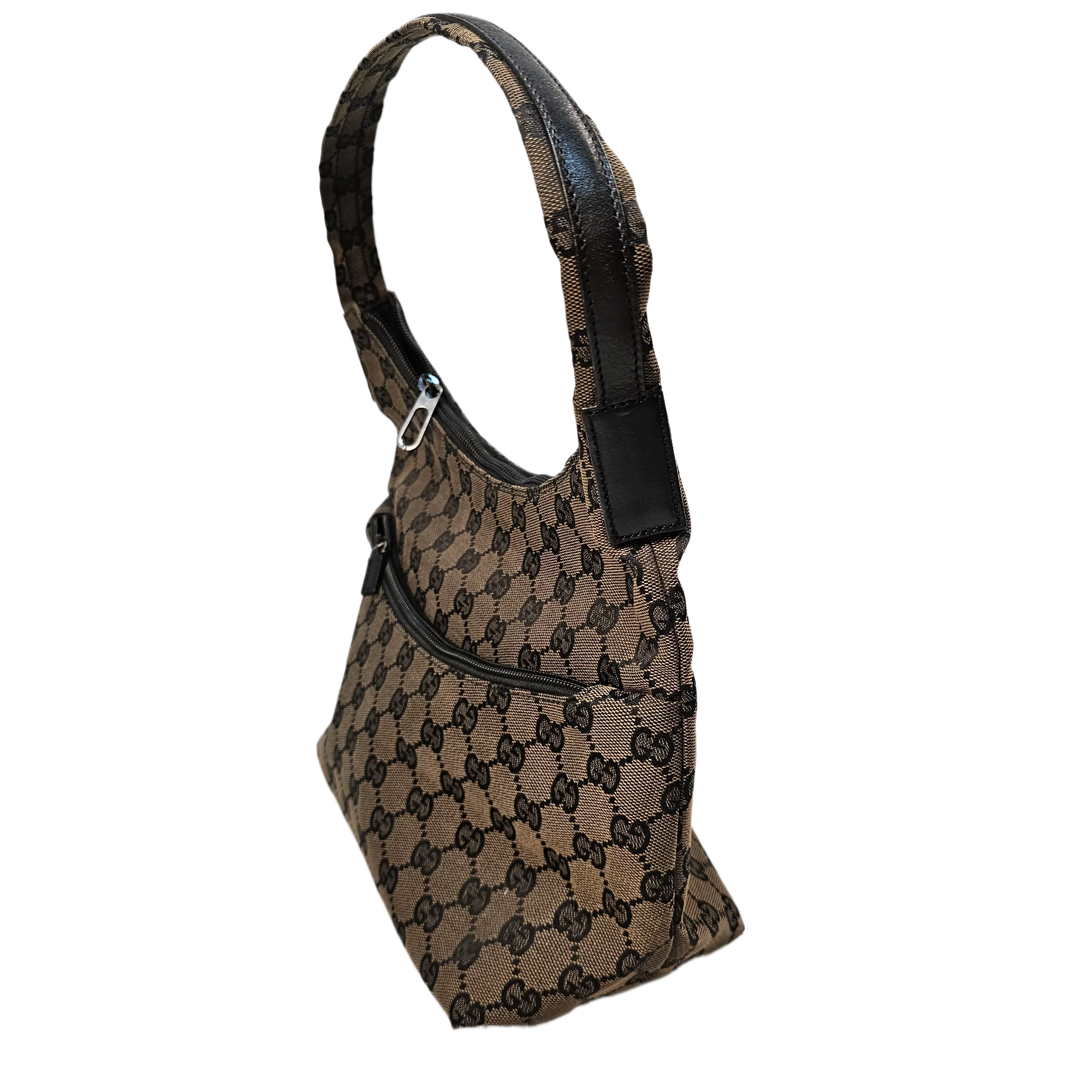 Gucci GG Monogram Fabric Handbag