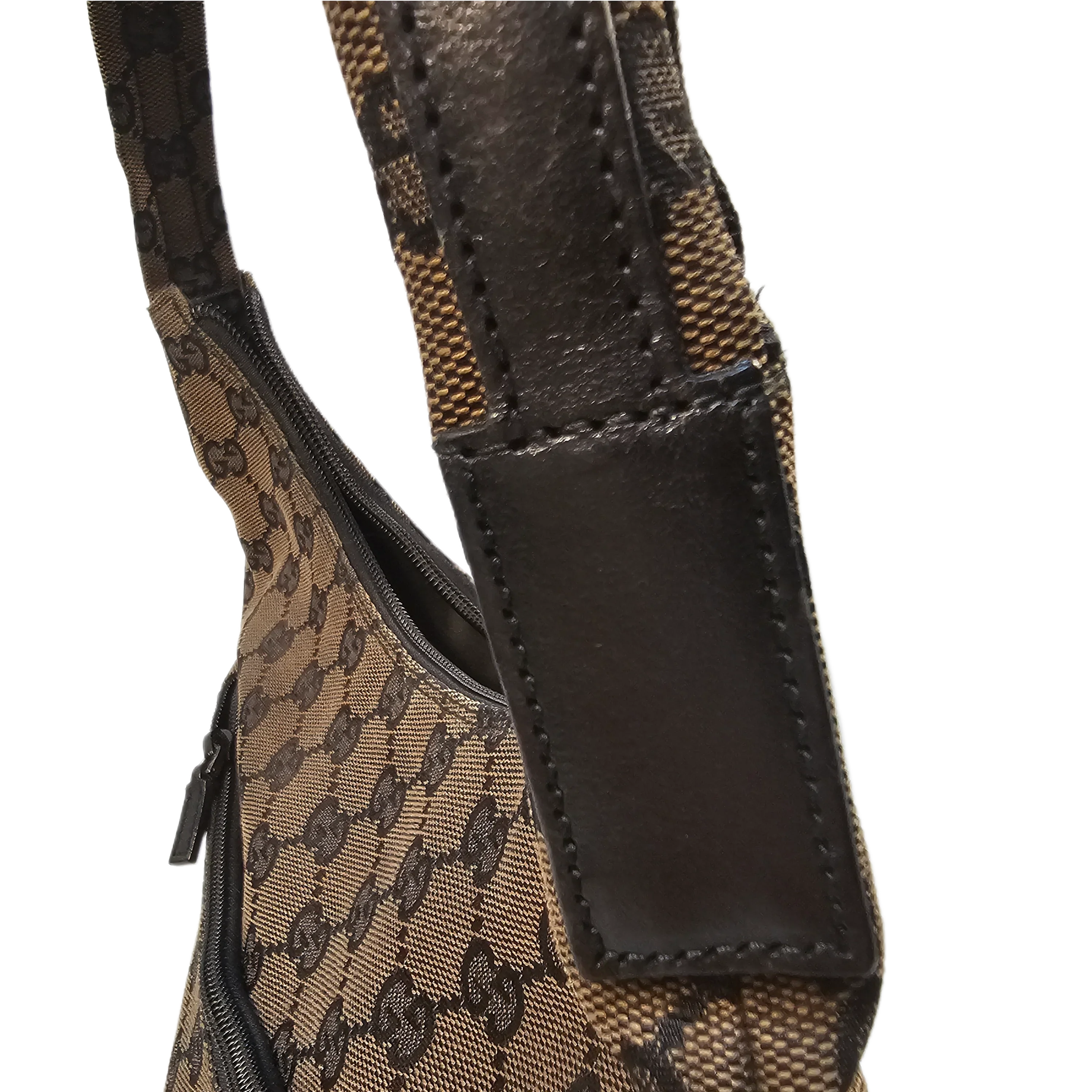 Gucci GG Monogram Fabric Handbag