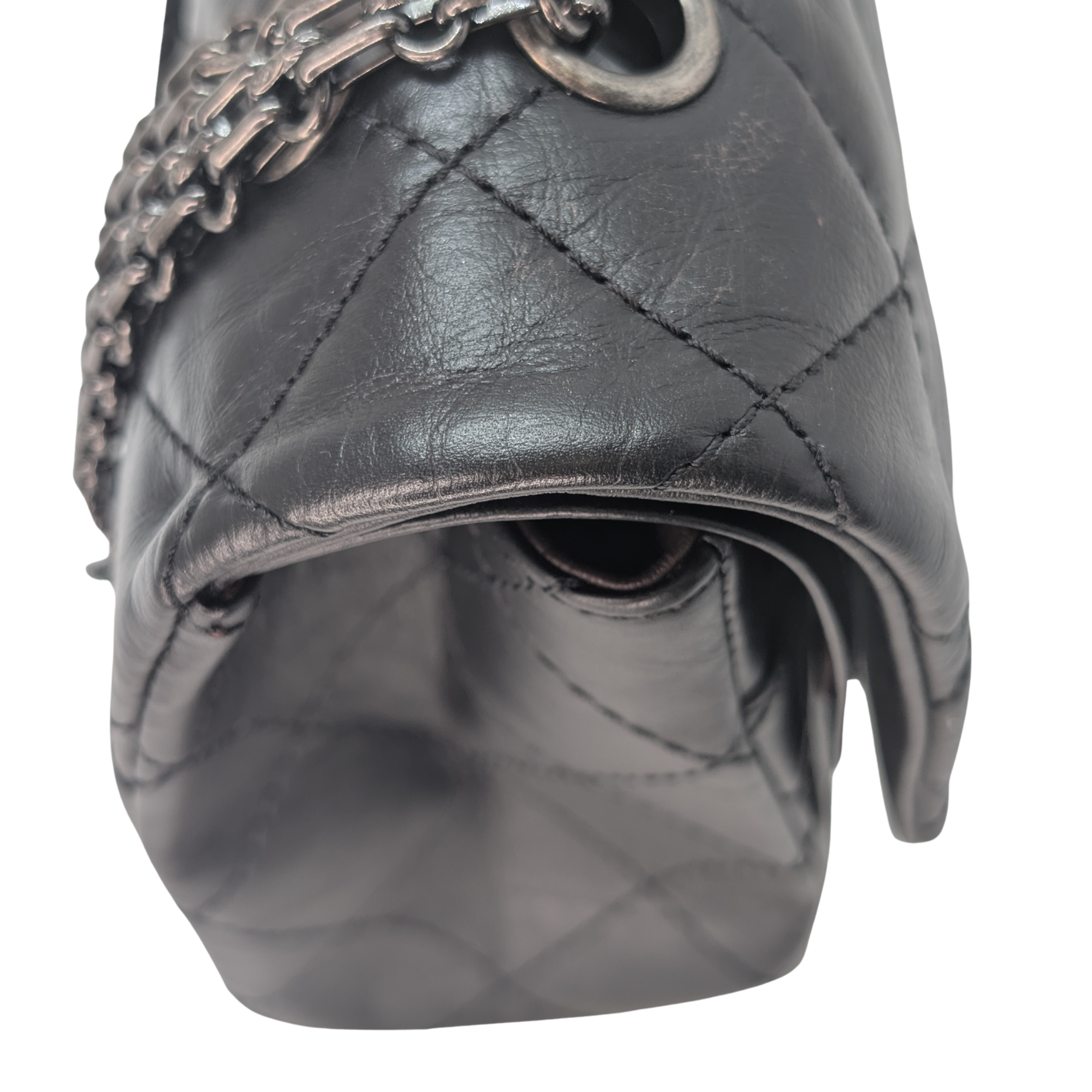 Chanel Chanel 2.55 Reissue 227 Flap Bag 22 Series Black