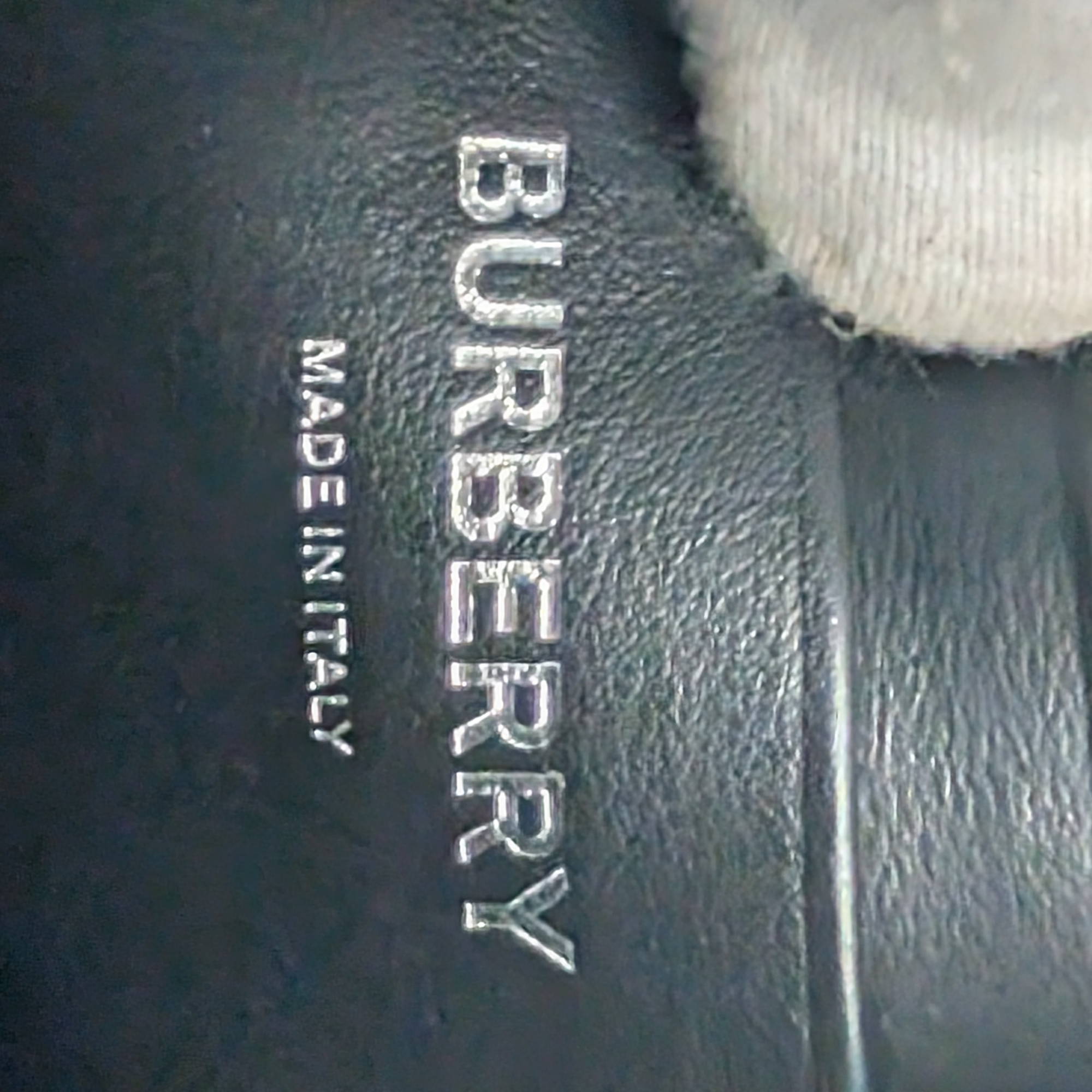 Burberry Paddy Crossbody Bag Leather Black