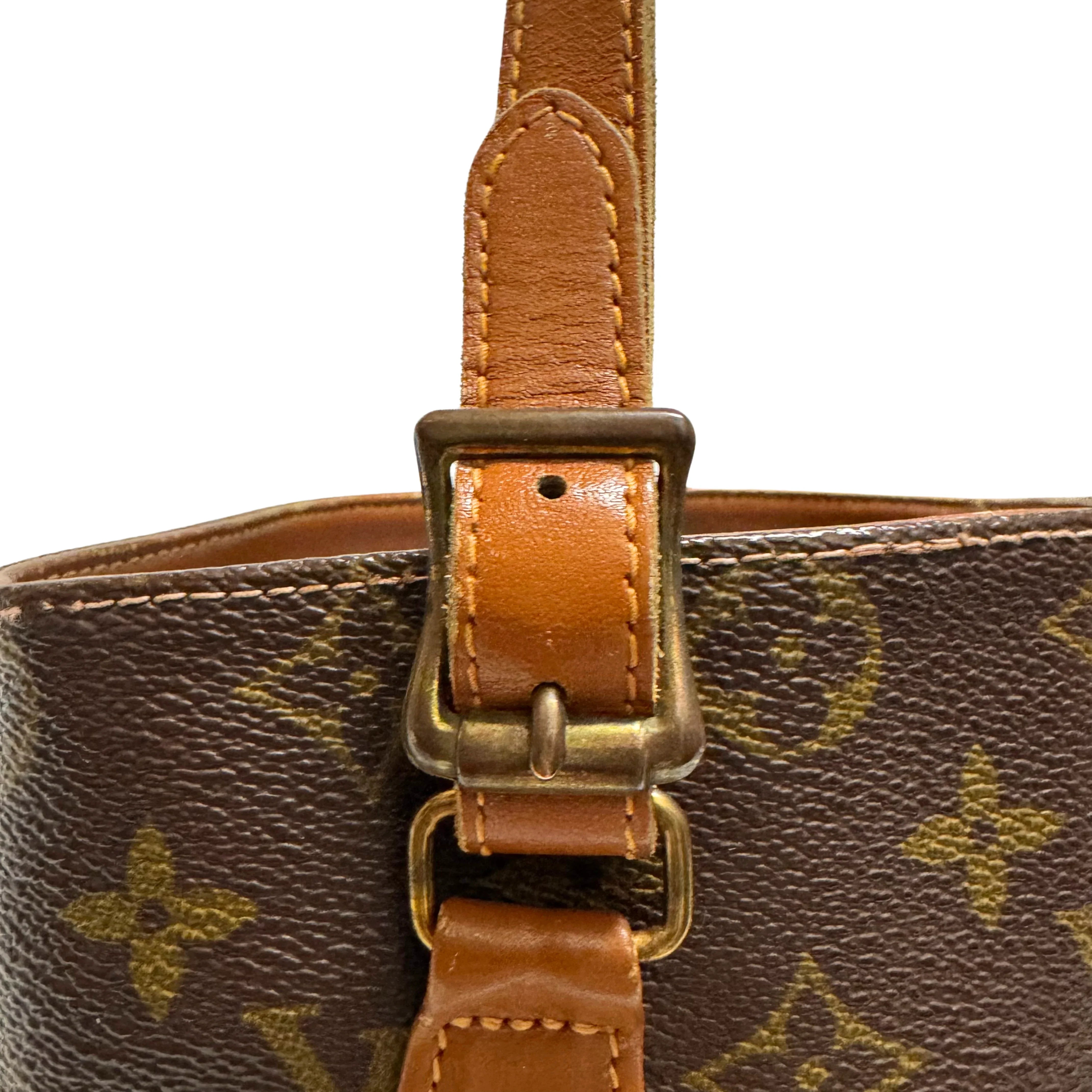 Louis Vuitton French Monogram Company Petit Marais Bucket Bag