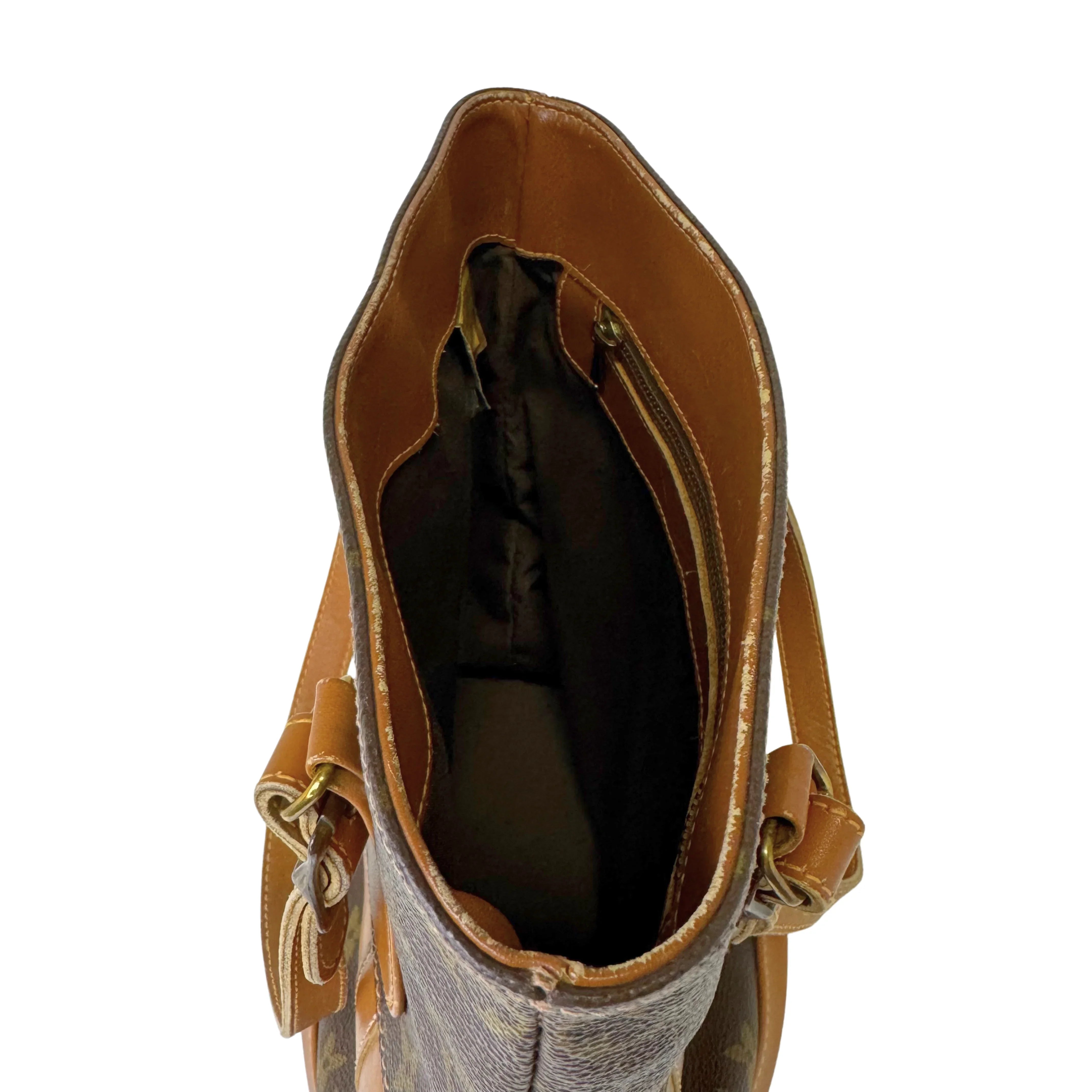 Louis Vuitton French Monogram Company Petit Marais Bucket Bag