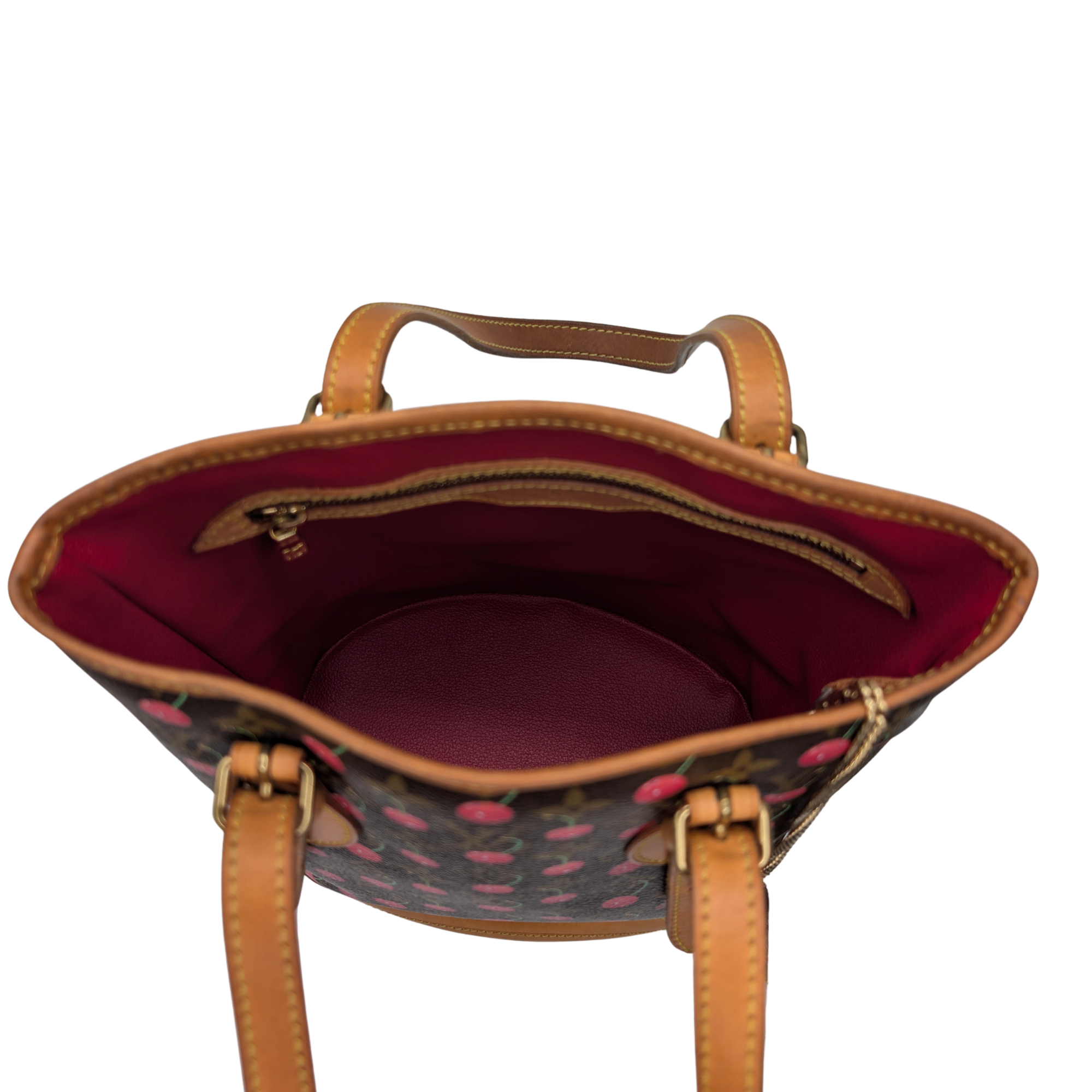 Louis Vuitton Cerises Bucket Murakami Cherry Handbag