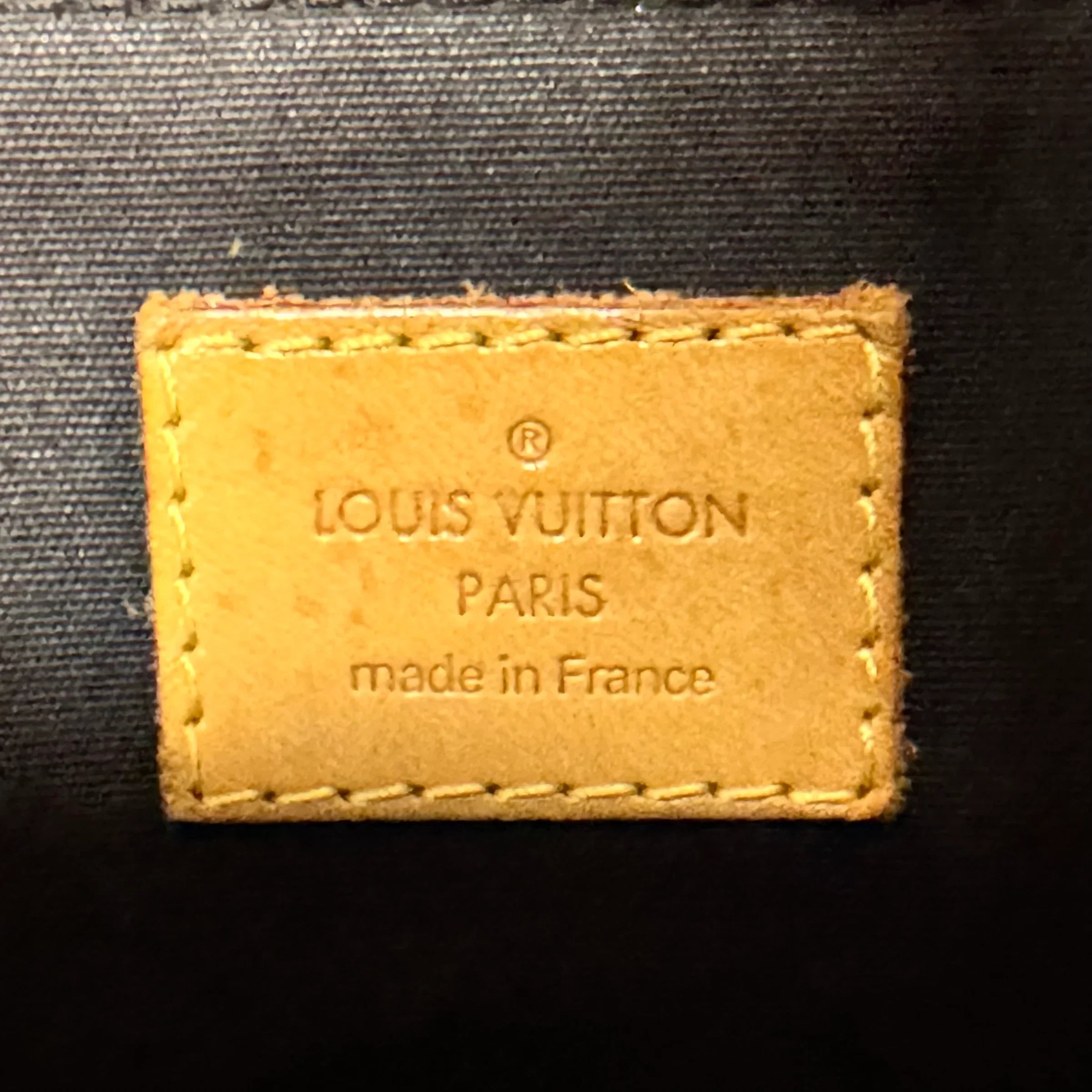 Louis Vuitton Vernis Bellevue PM in Dark Brown Patent Leather Bag