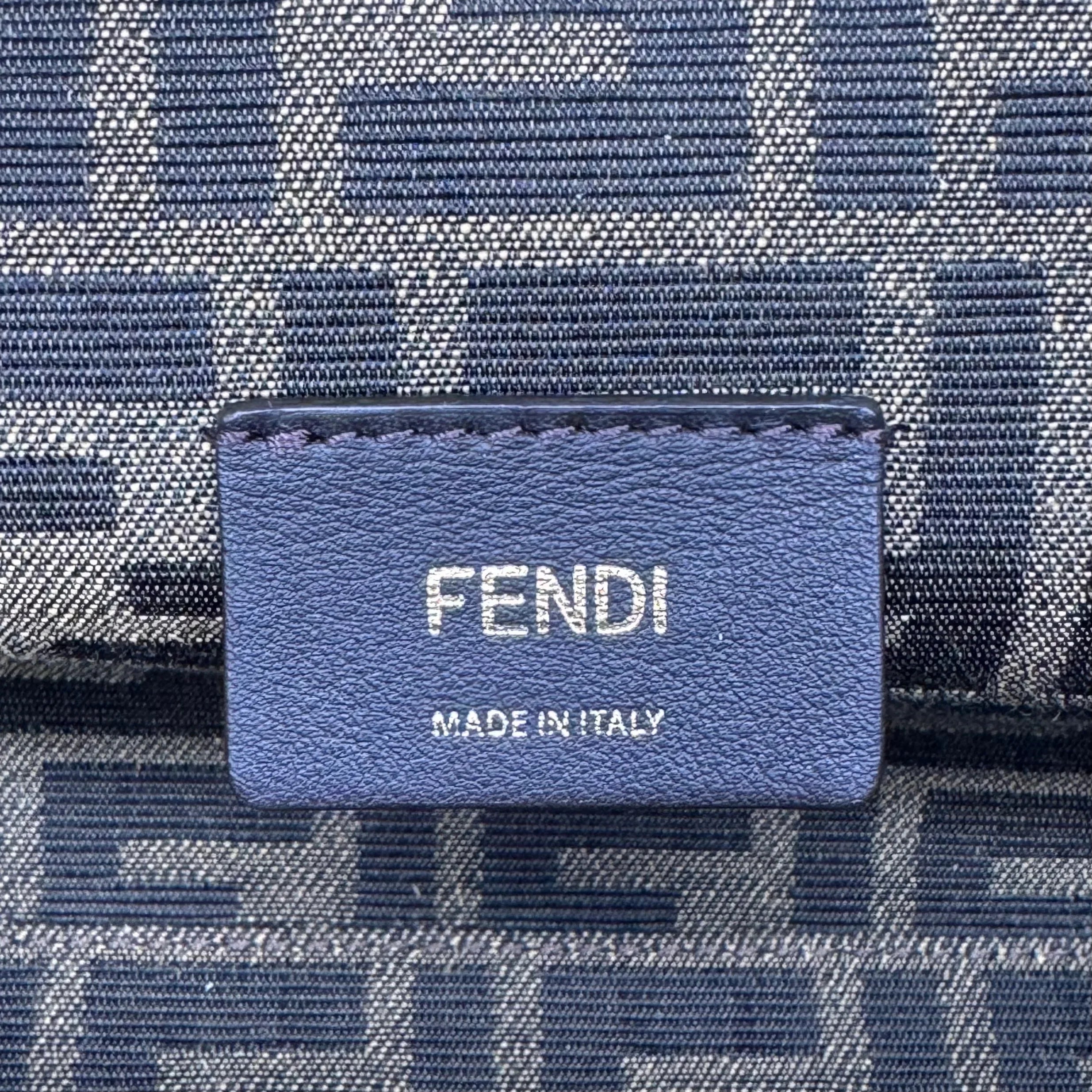 Fendi First Small Shiny Nappa Beige Snakeskin Lambskin Crossbody Bag