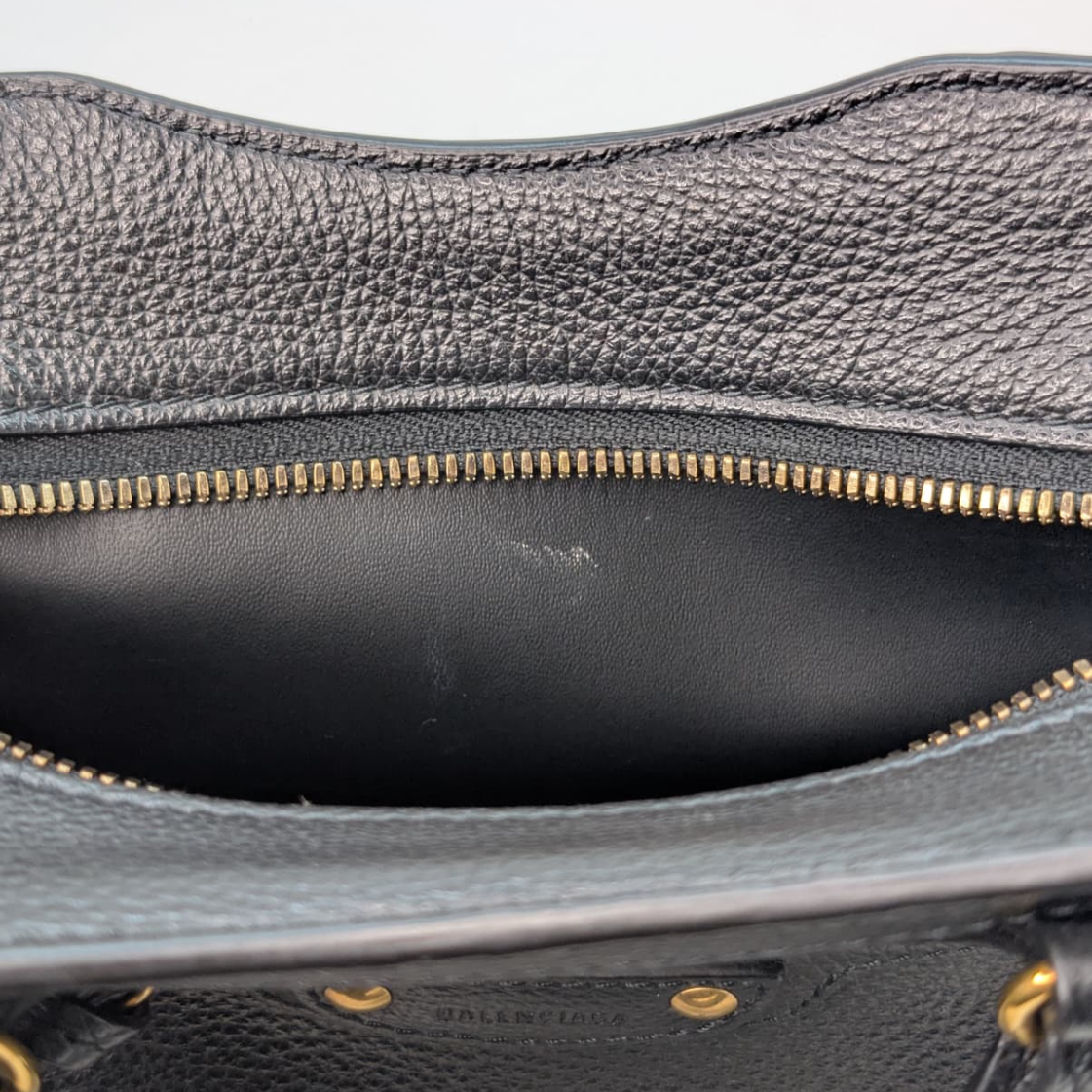 Balenciaga Neo Classic Gold Hardware Mini City Black