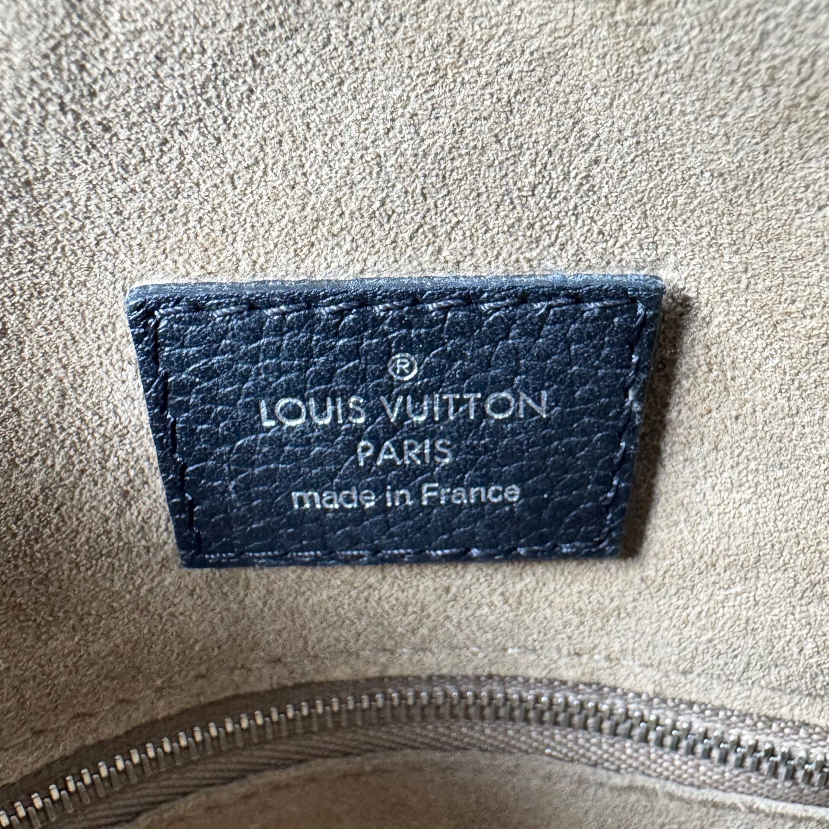 Louis Vuitton Mahina Babylone Chain BB – Black Bag