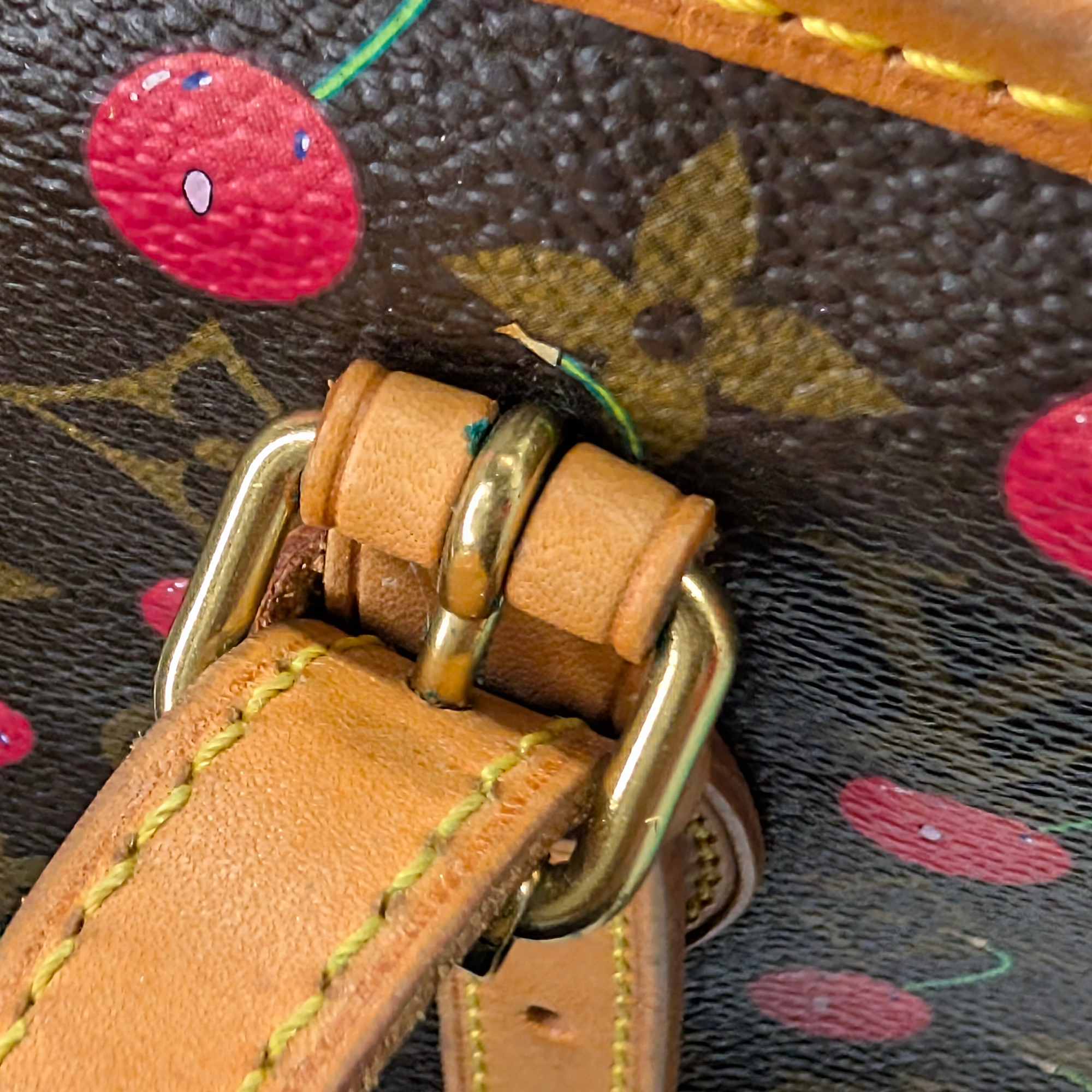 Louis Vuitton Cerises Bucket Murakami Cherry Handbag