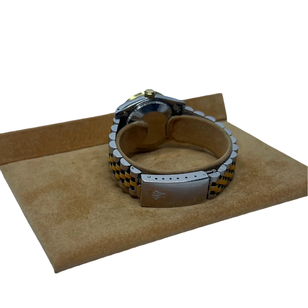 Rolex Datejust 31mm 68273 Two-Tone Diamond Bezel Champagne Dial 1988 Women's Watch - Lost Designer