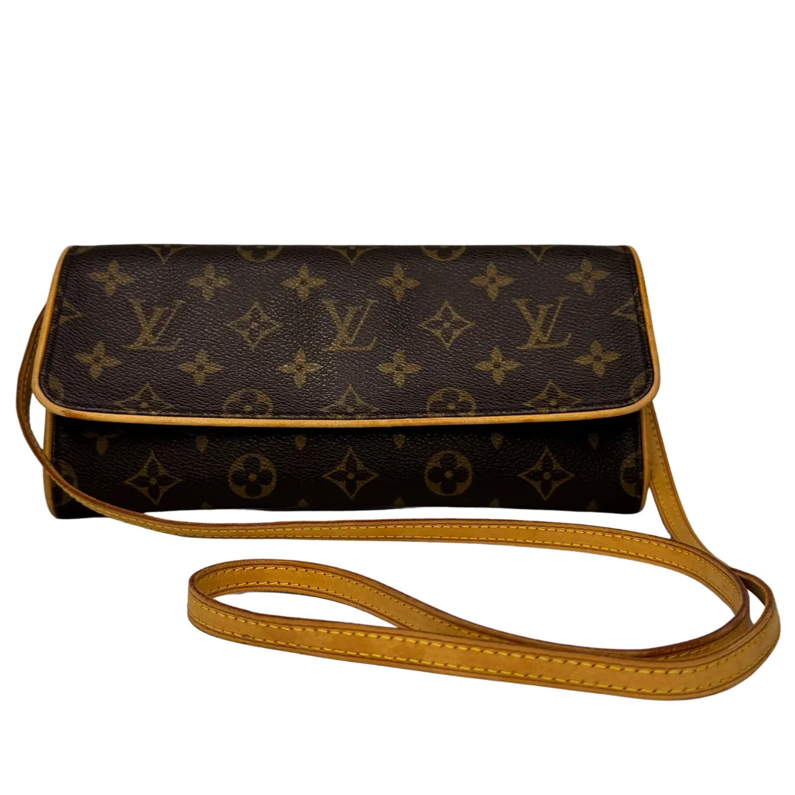 Louis Vuitton Monogram Pochette Twin PM Bag