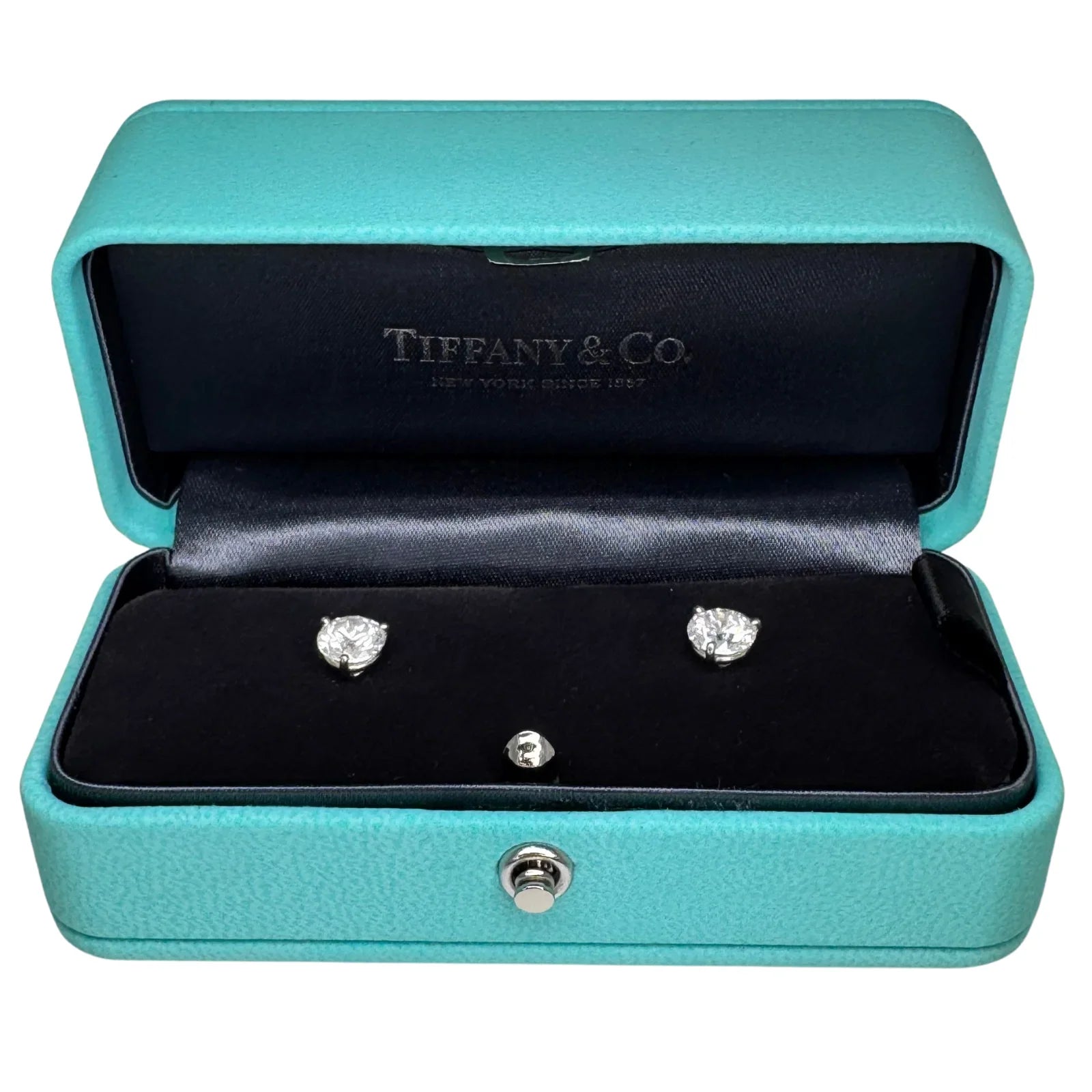 Tiffany & Co. 2.07ct Diamond Stud Earrings in Platinum