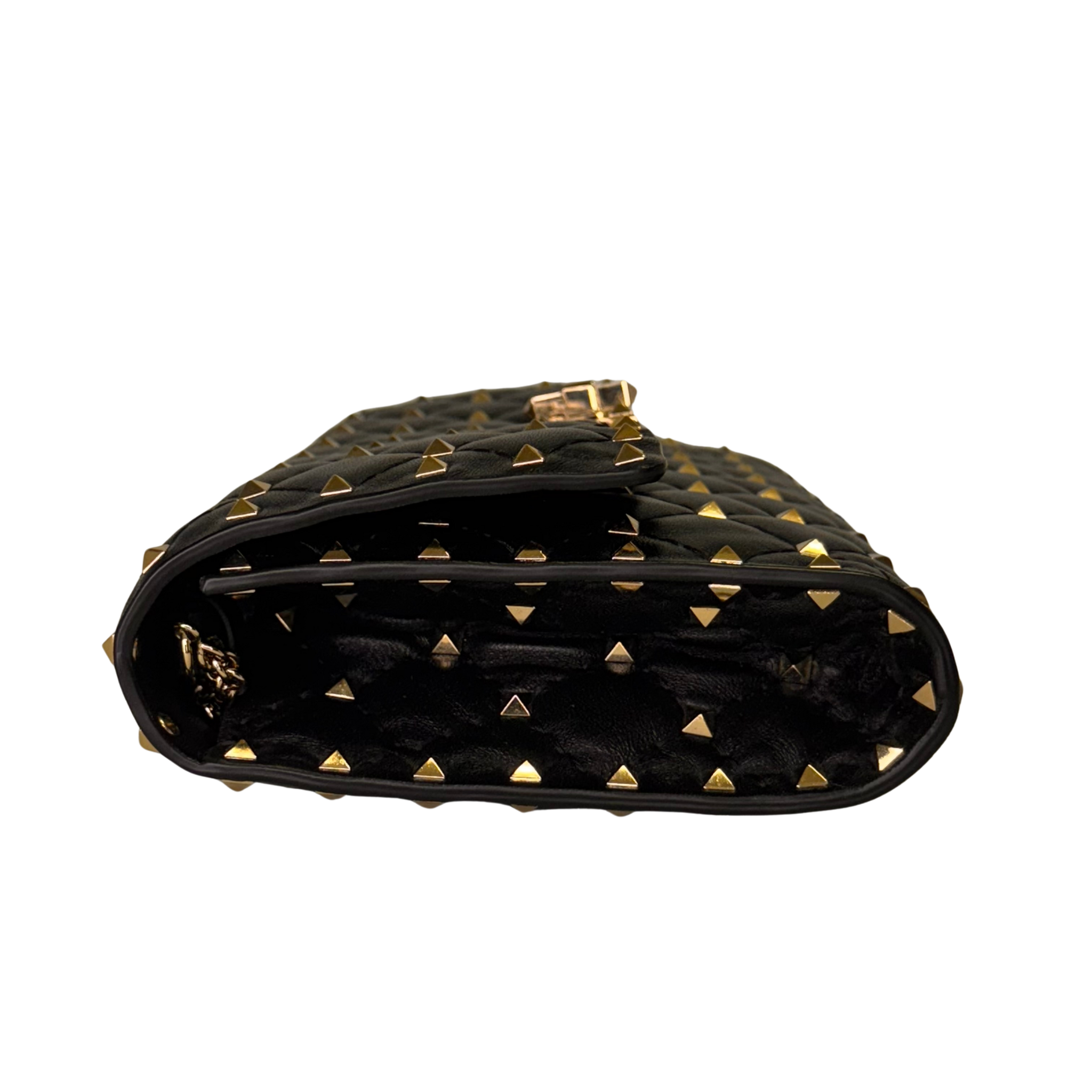 Valentino Garavani Rockstud Spike Bag Black
