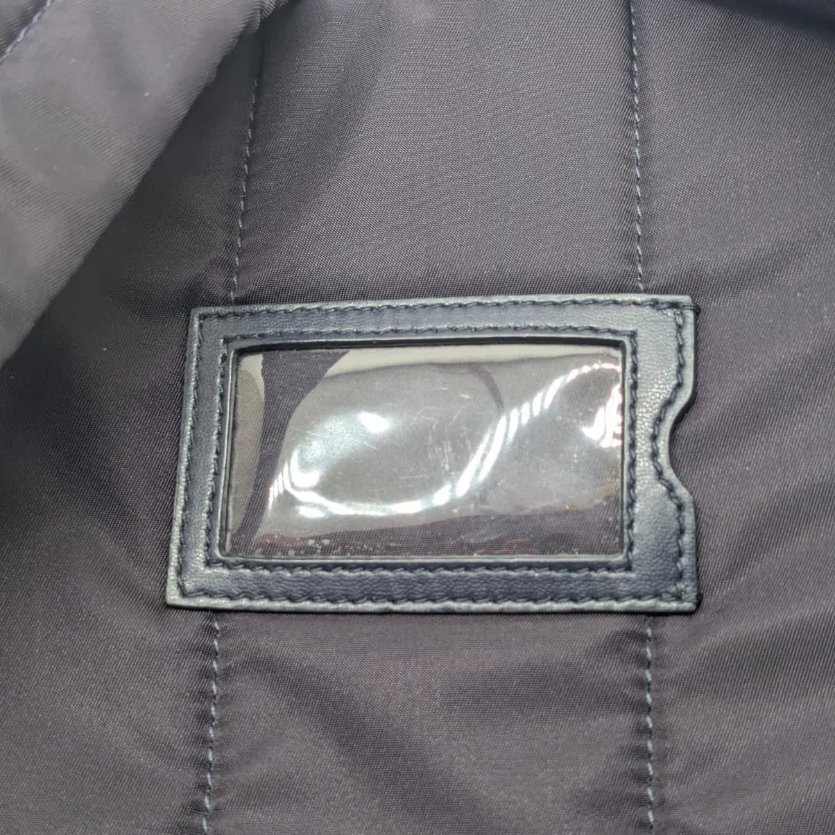 Dolce & Gabbana Backpack With Medal Print Nylon Navy Blue - Lost Designer