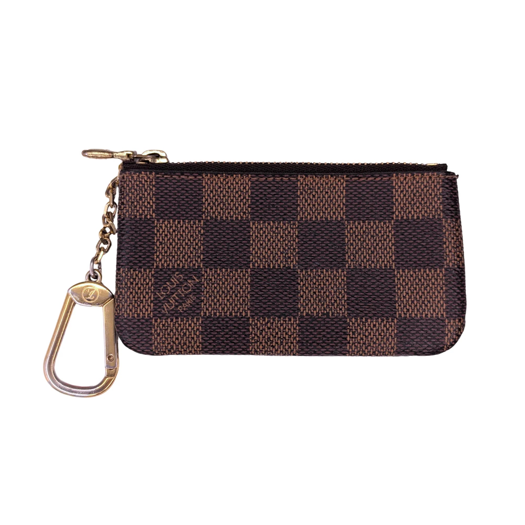 Louis Vuitton Damier Ebene Zippy Pouch Wallet Brown - Lost Designer