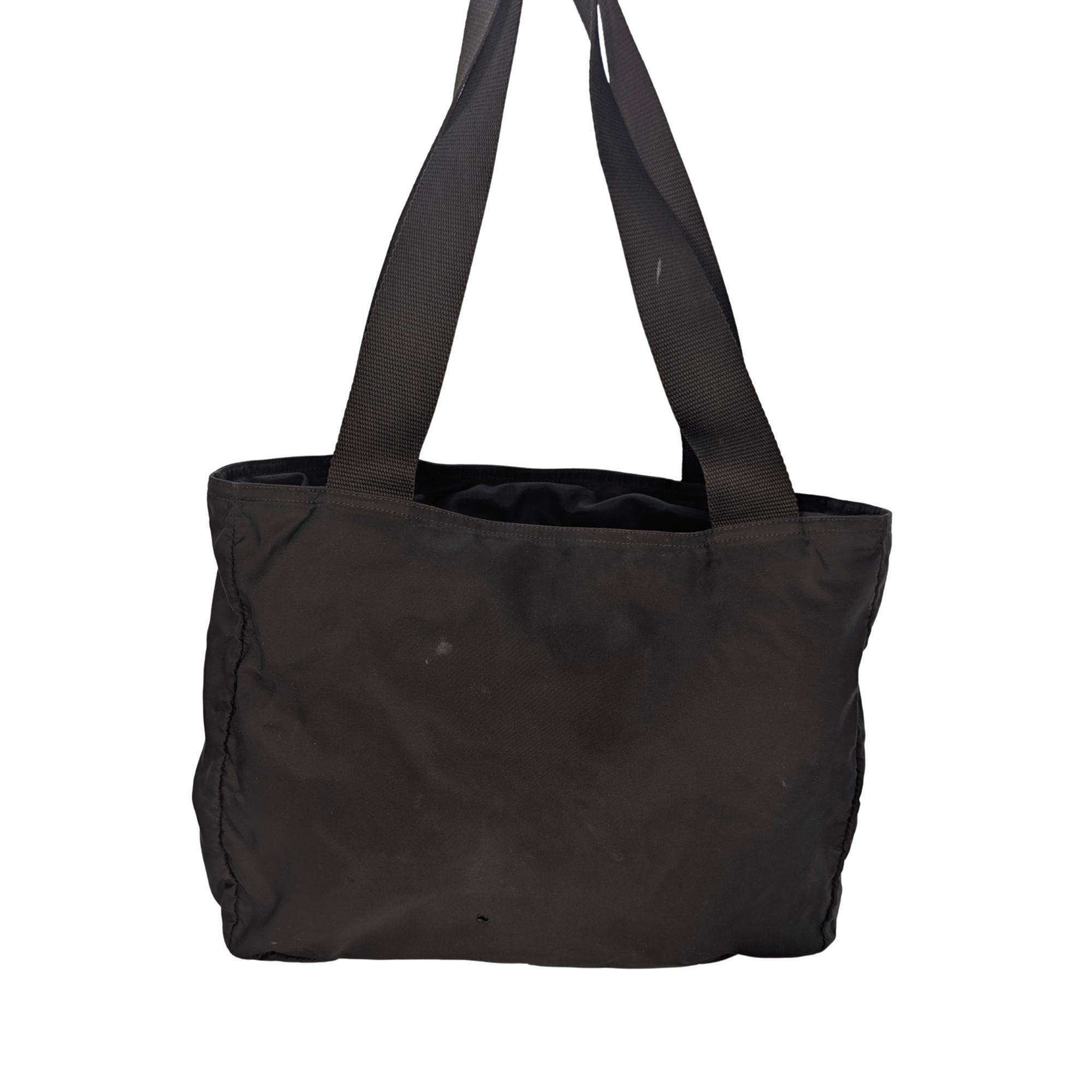 Prada Nylon Tote Bag Black DEAL OF THE DAY