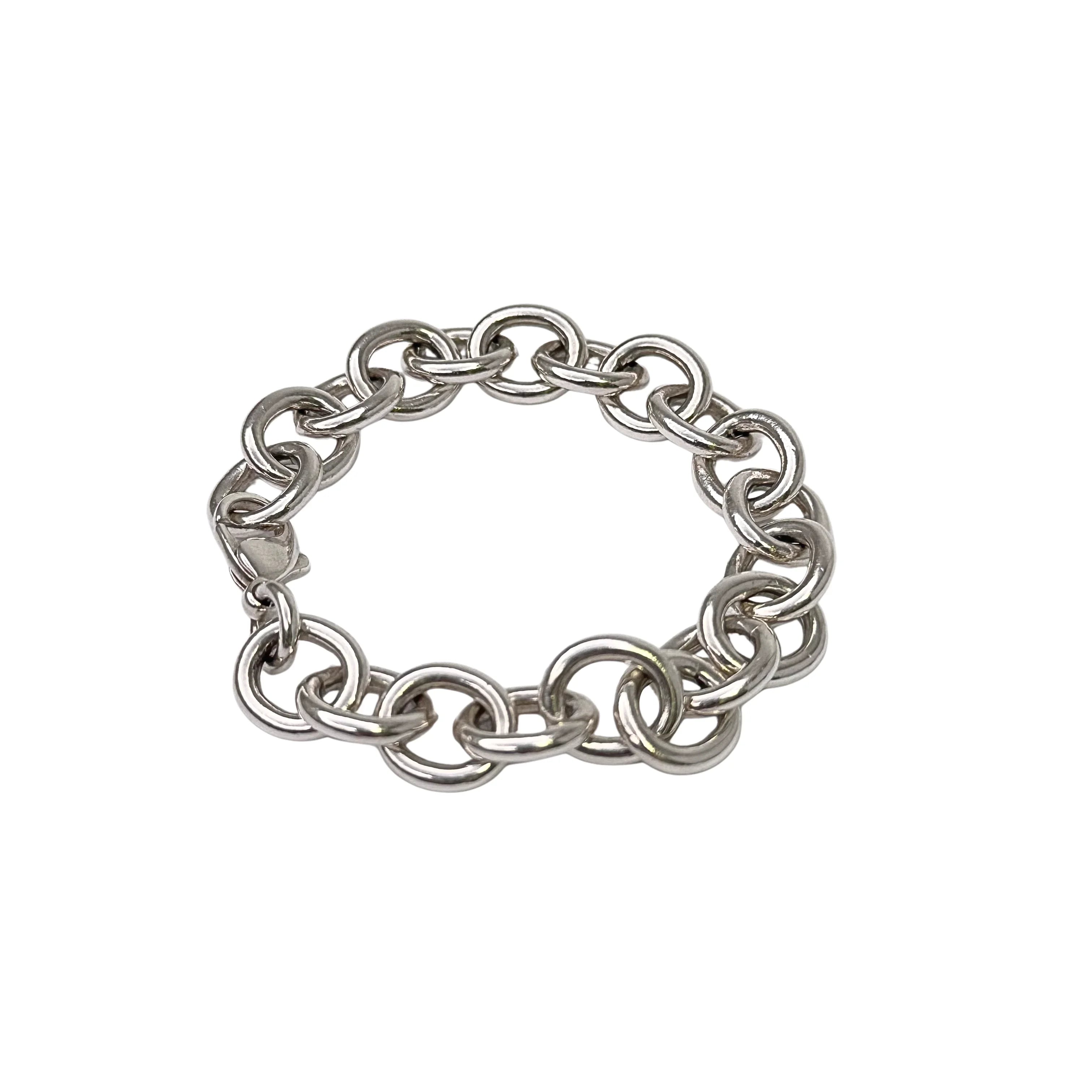 Tiffany & Co Jewellery Chain Link Bracelet - Lost Designer