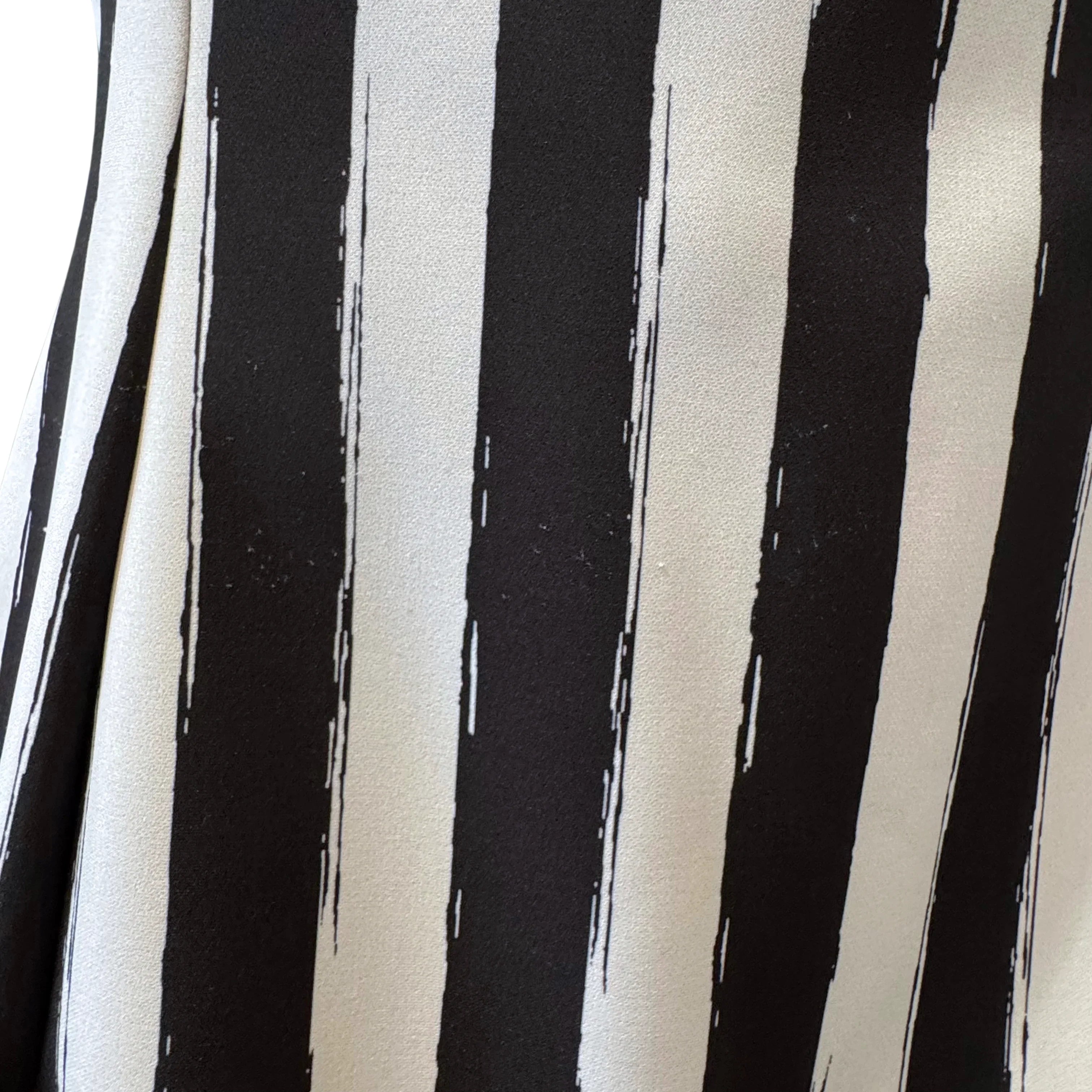 Versace Humbug Stripe Printed Shift Dress 48