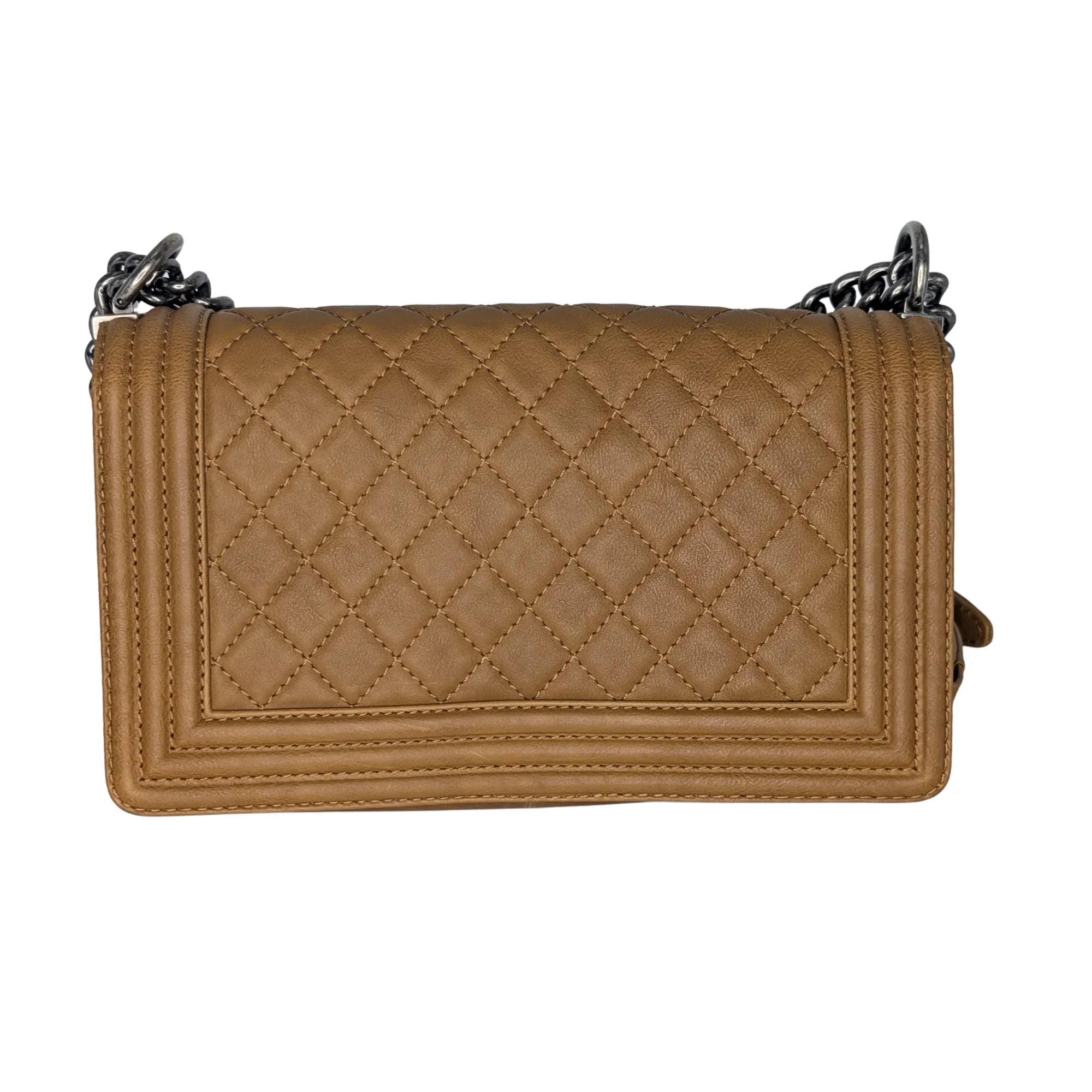Chanel Paris-Dallas Boy Flap Bag Brown - Lost Designer