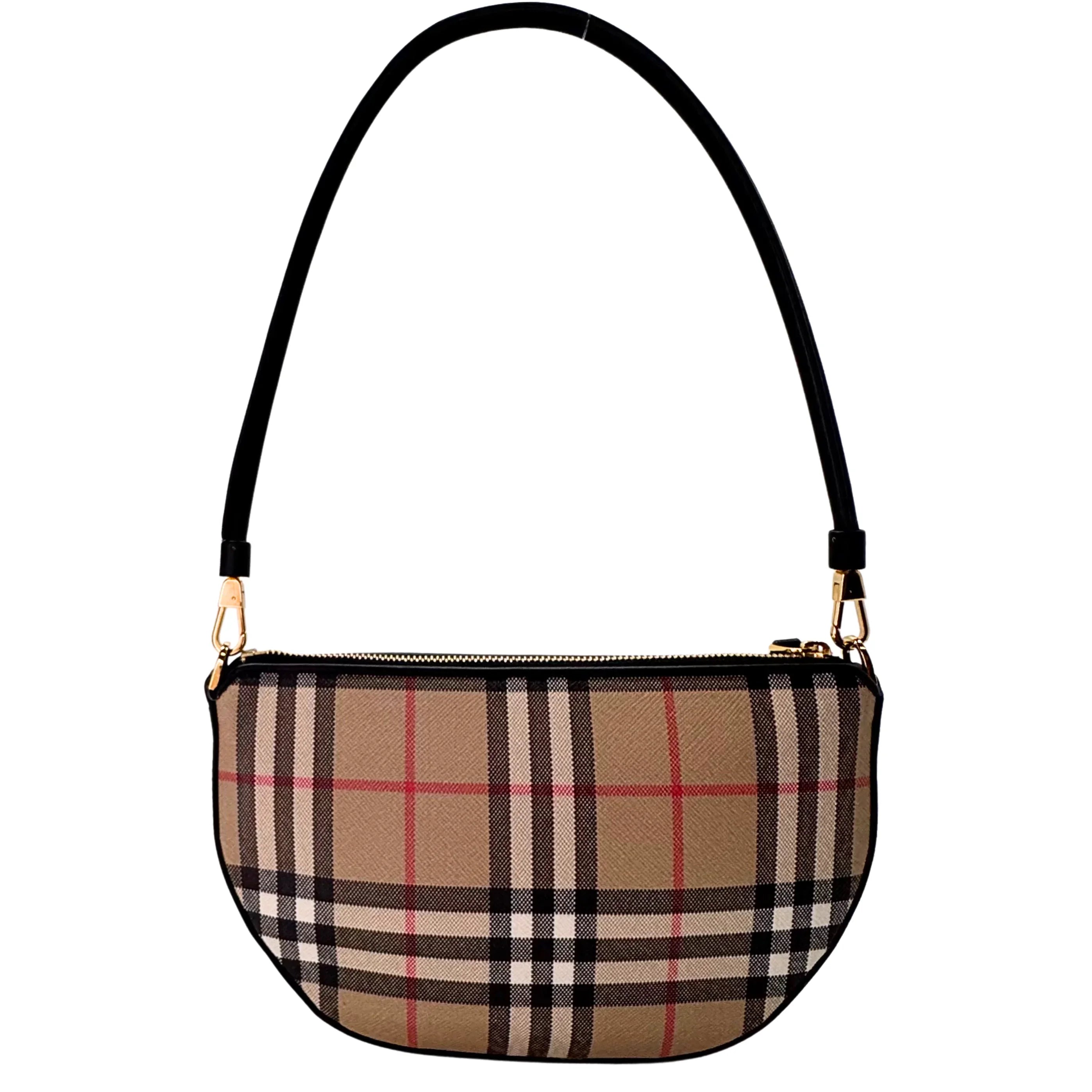 Burberry Olympia Shoulder Bag Beige - Lost Designer