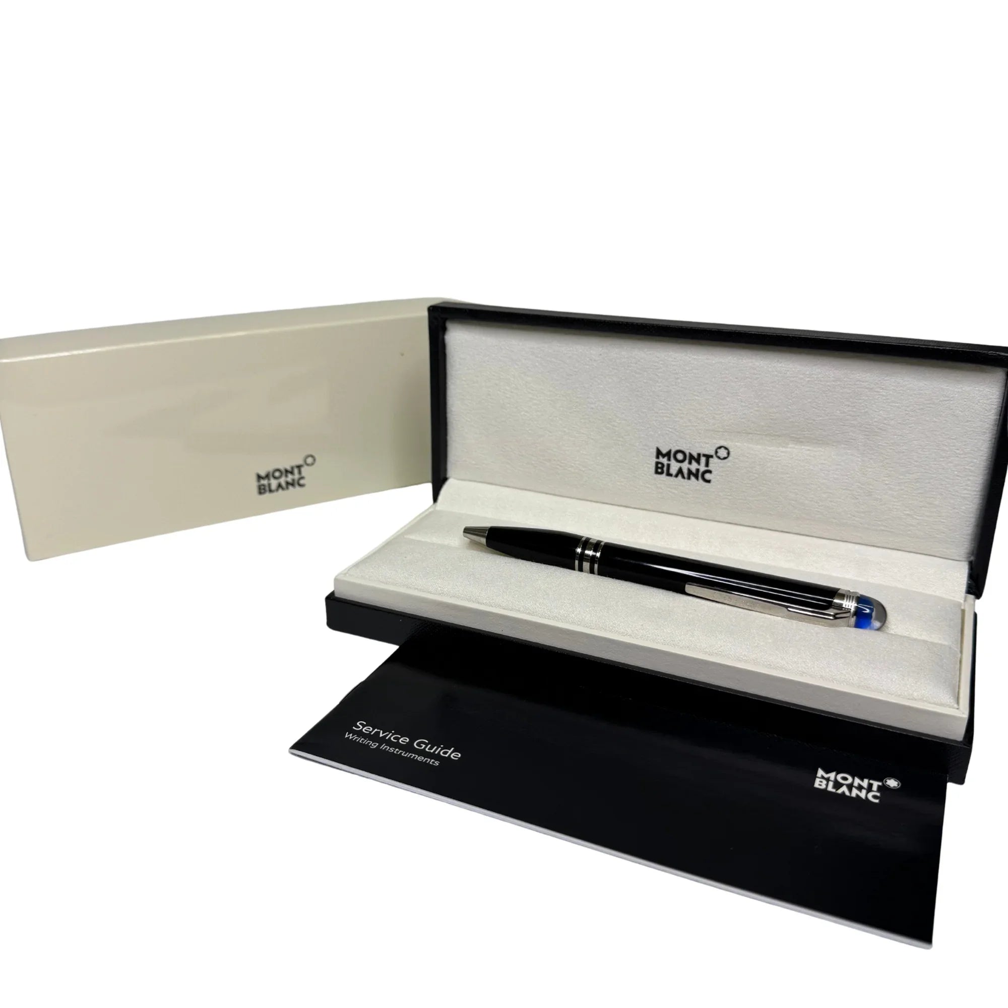 Montblanc Leather Notebook Diary and Ball pen set