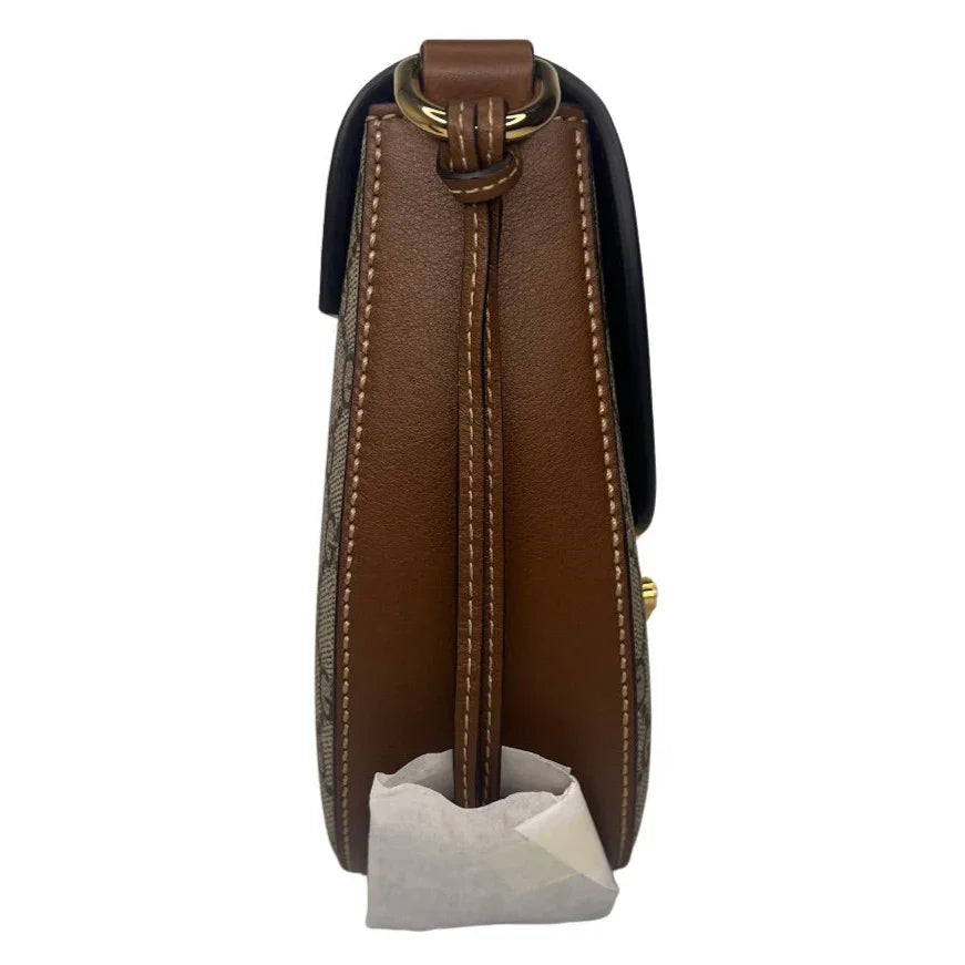 Gucci Padlock Medium GG Supreme Saddle Messenger Bag