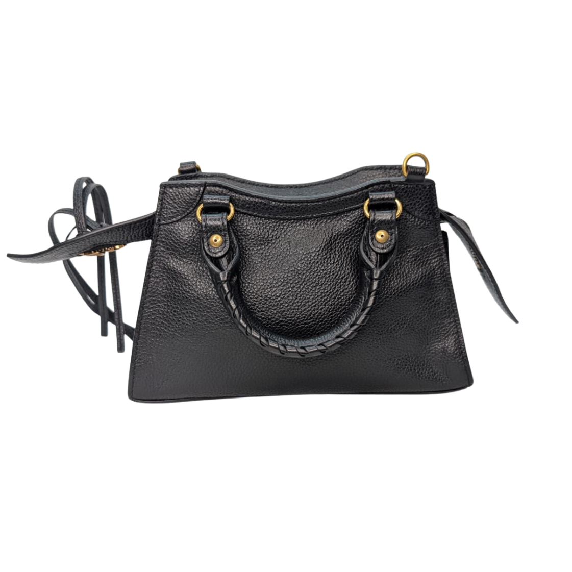 Balenciaga Neo Classic Gold Hardware Mini City Black
