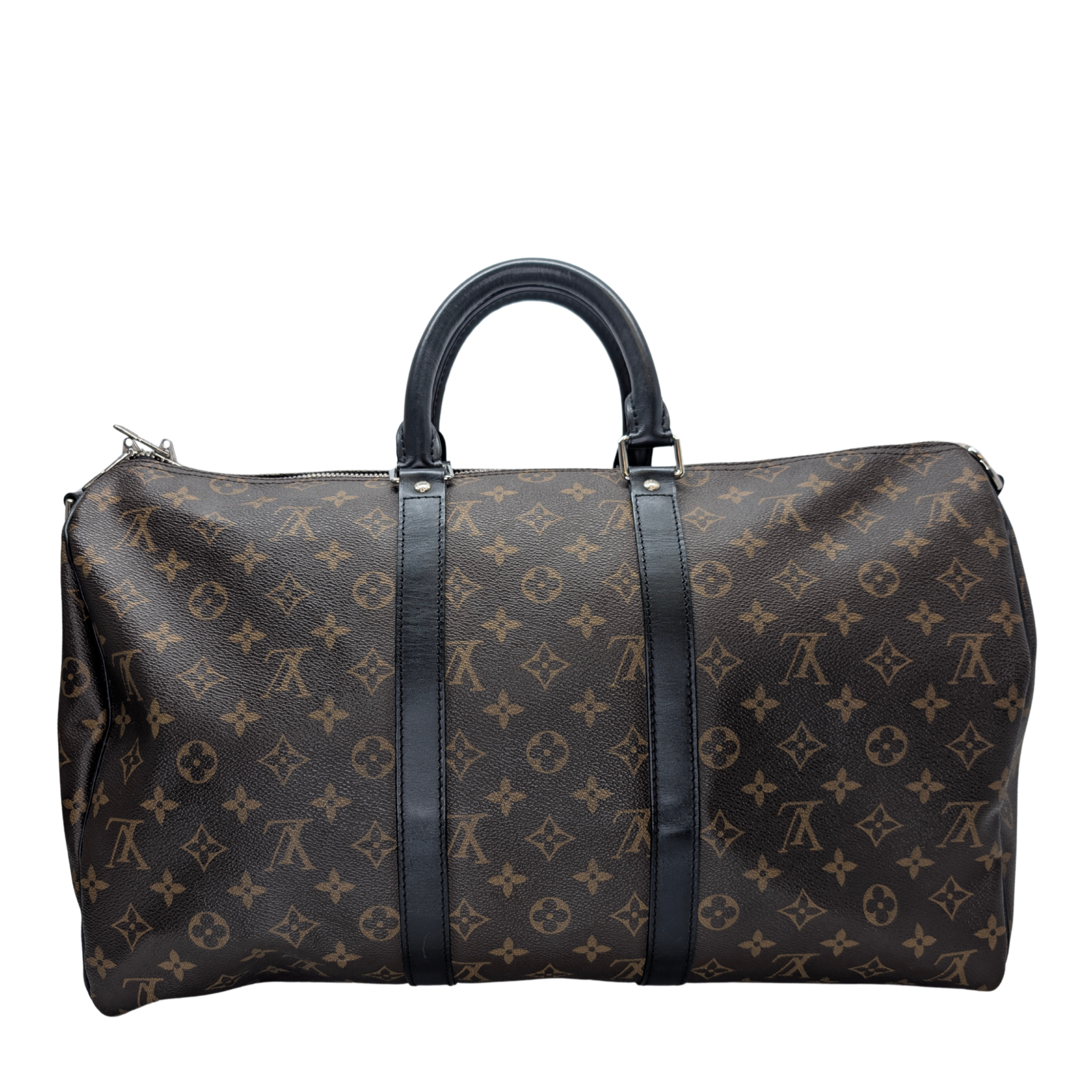 Louis Vuitton Keepall Bandoulière 45 Monogram Macassar Canvas