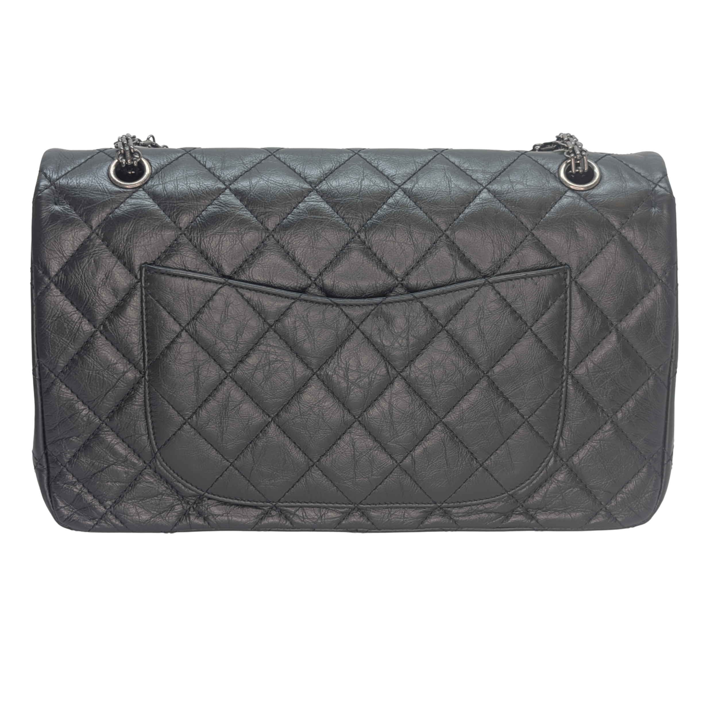 Chanel Chanel 2.55 Reissue 227 Flap Bag 22 Series Black