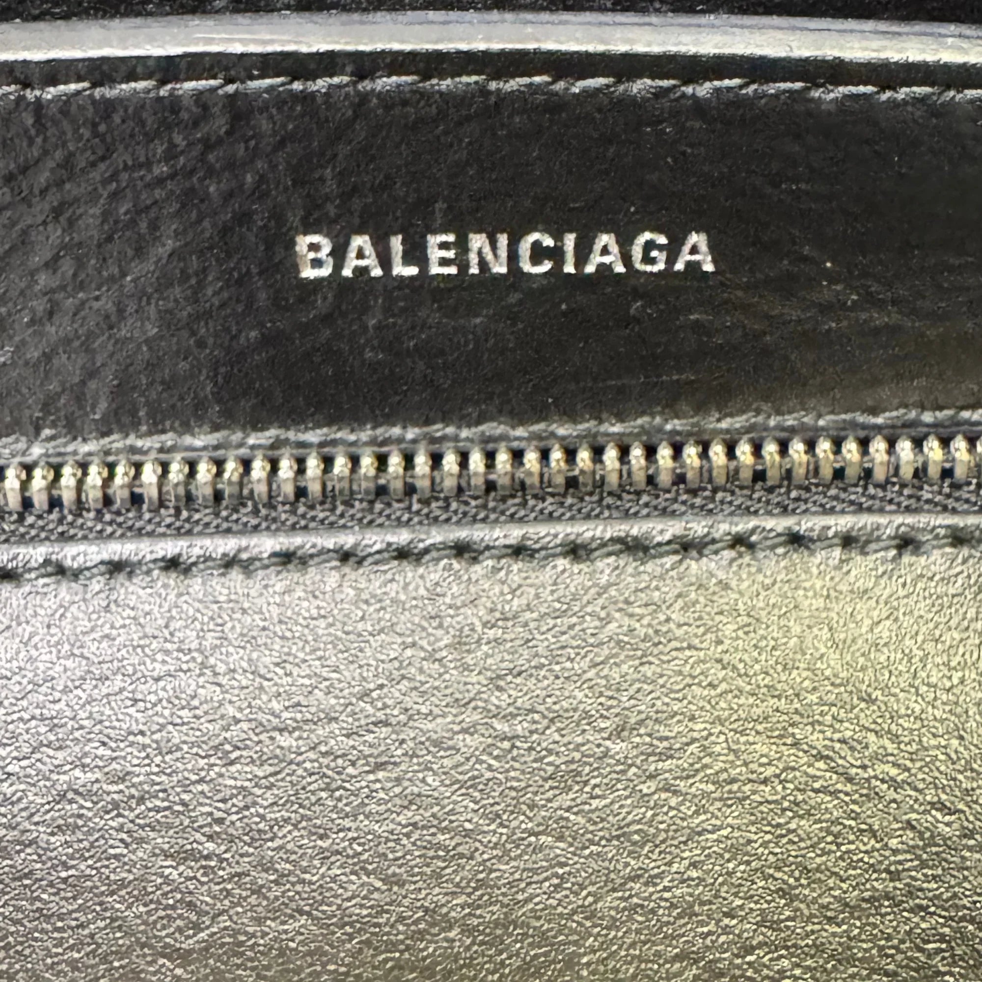 Balenciaga Calfskin Printed Leopard XXS Everyday Tote Bag w Strap