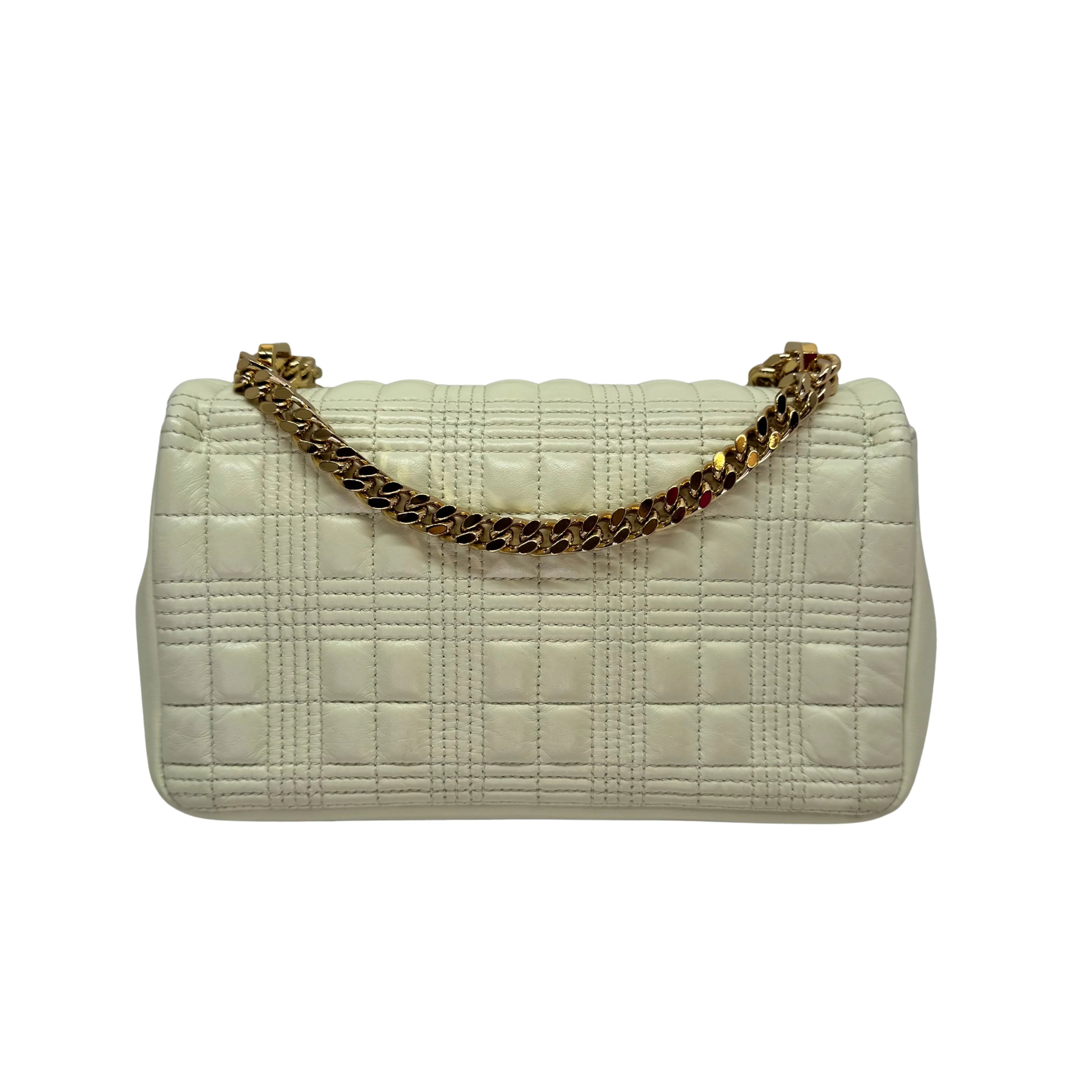 Burberry Lola Crossbody Bag Leather Green - Lost Designer