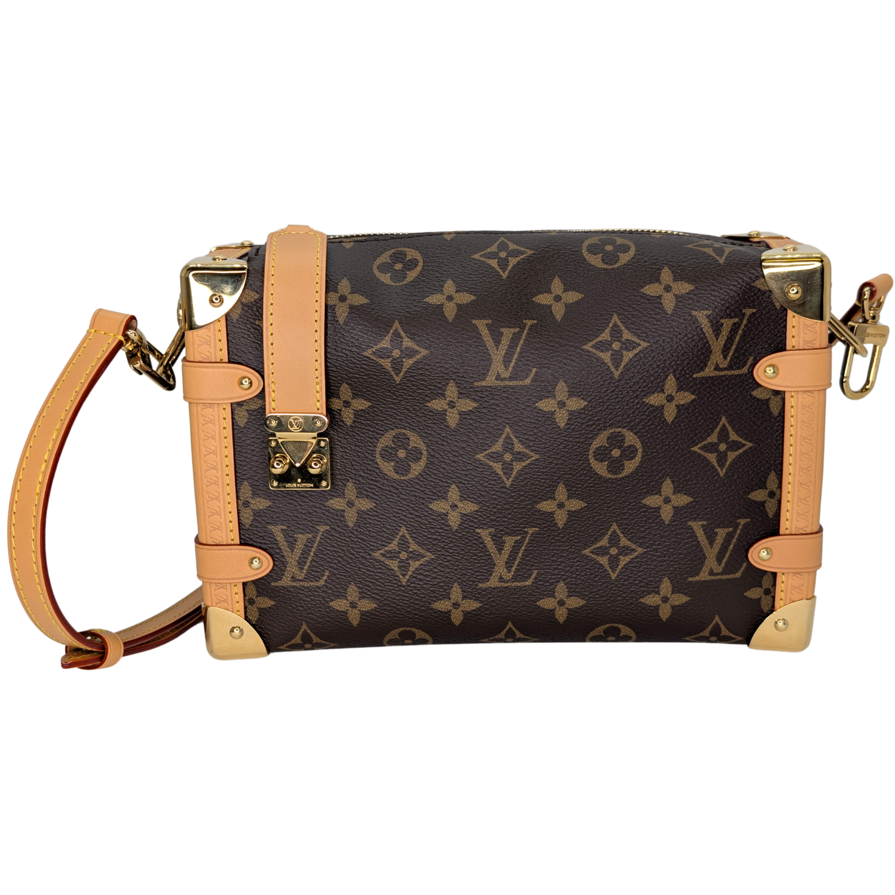 Louis Vuitton Side Trunk MM Monogram Bag