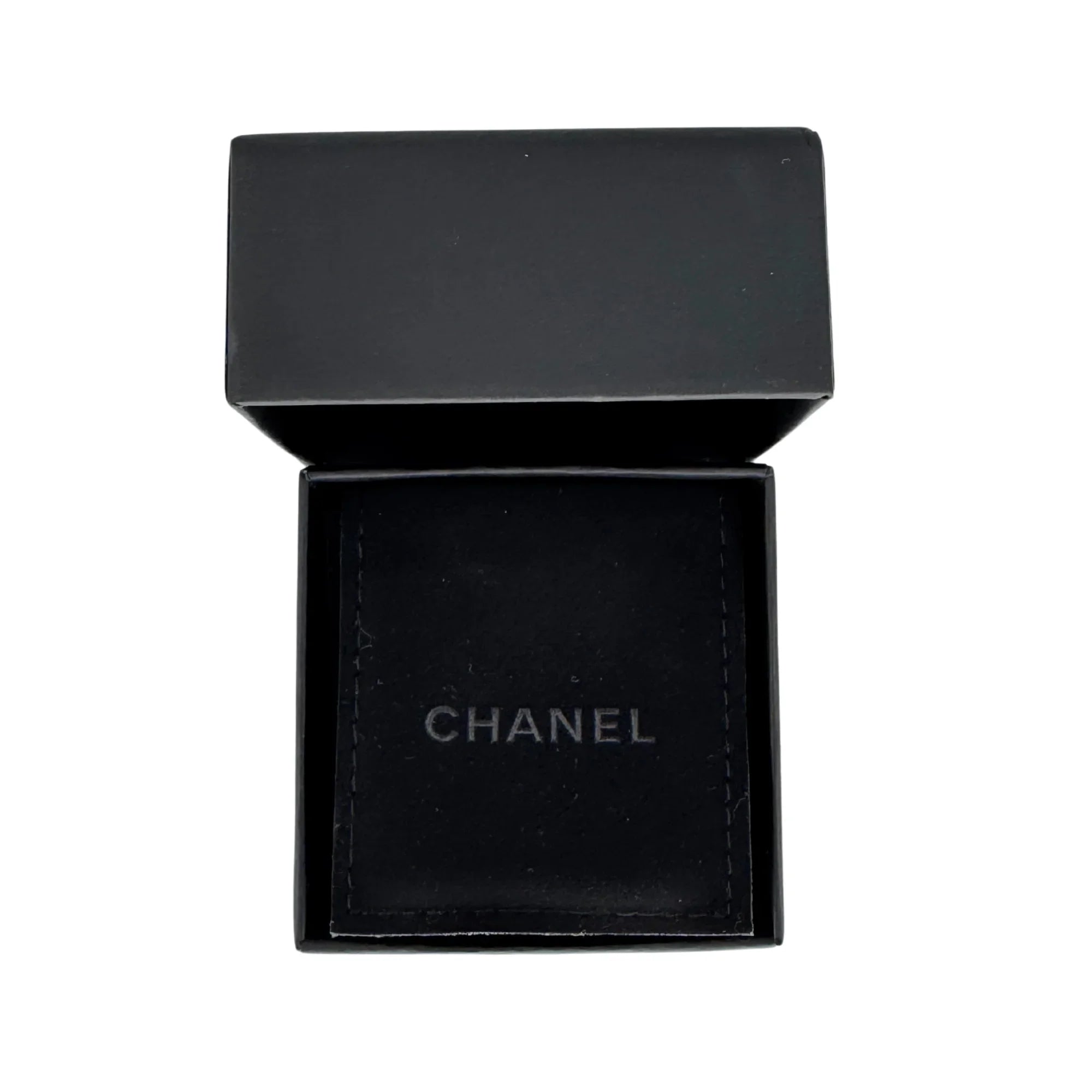Chanel 18K Gold-Plated CC Logo Stud Earrings