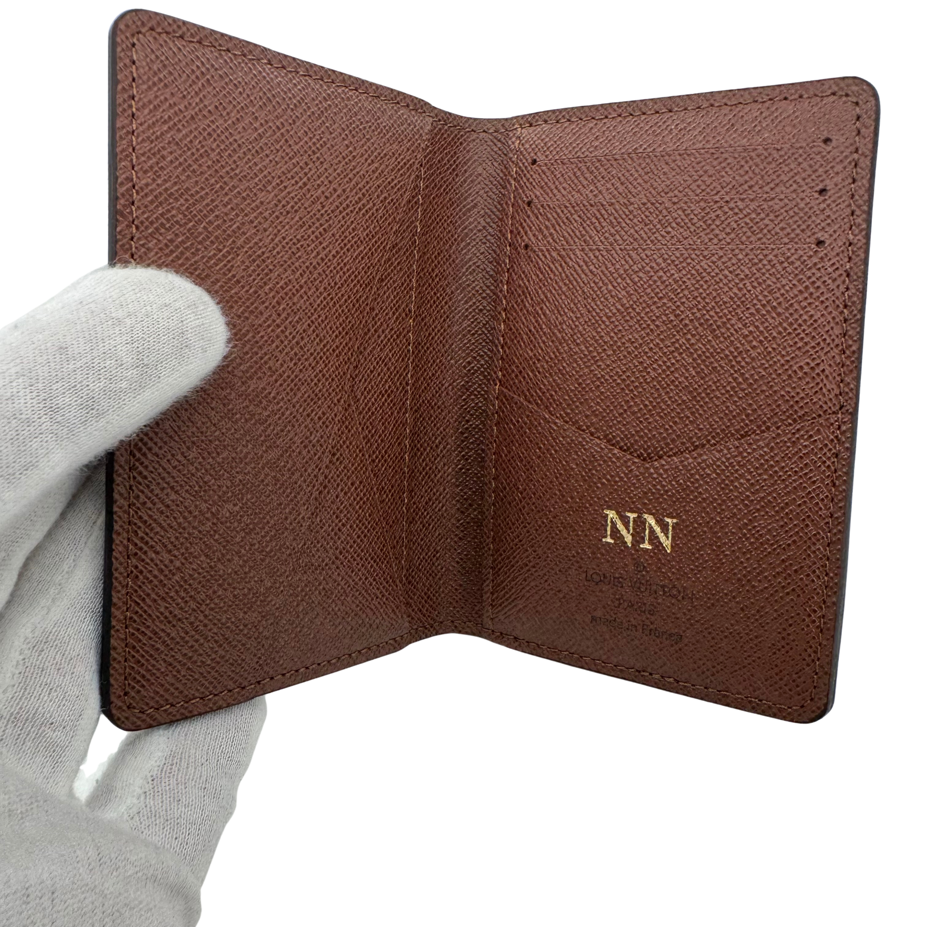 Louis Vuitton Pocket Organiser Card Holder Wallet Monogram