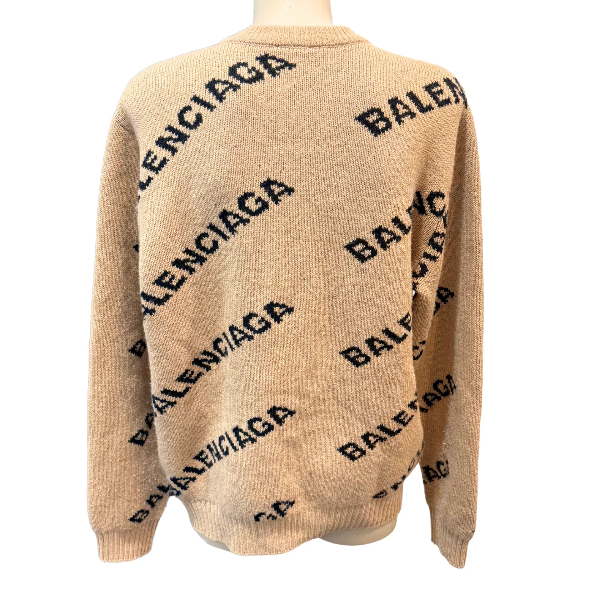 Balenciaga All Over Monogram Sweater