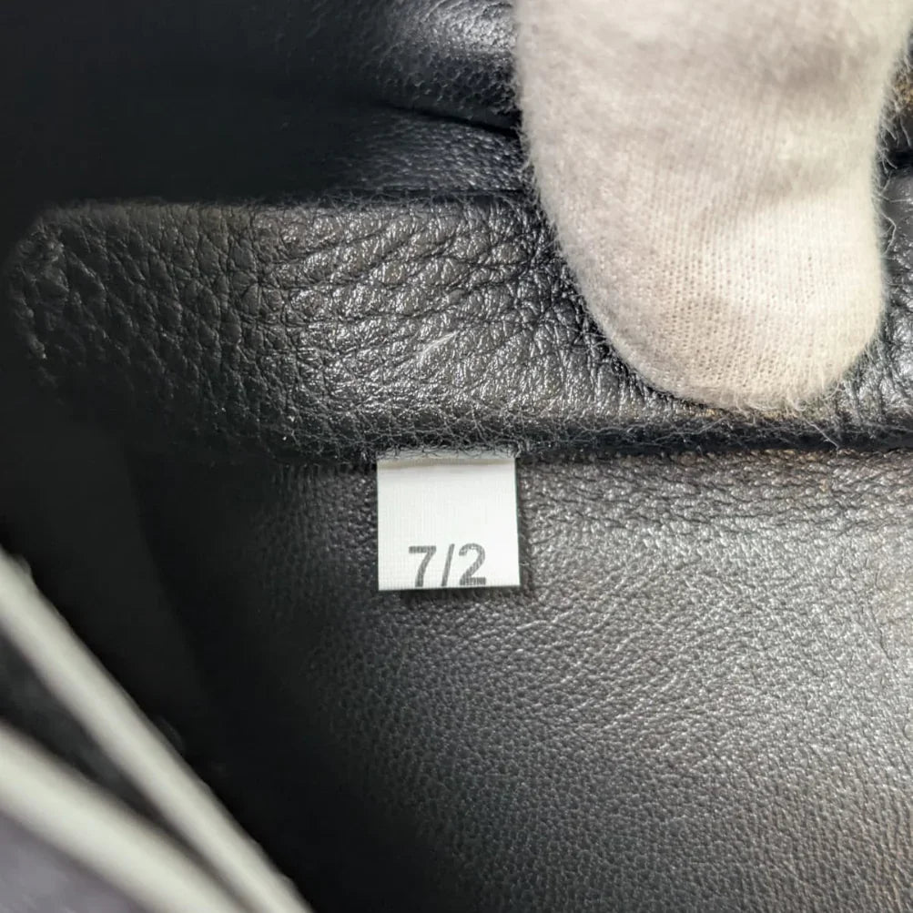 Prada Daino Soft Medium Dynamique Tote Bag Black - Lost Designer