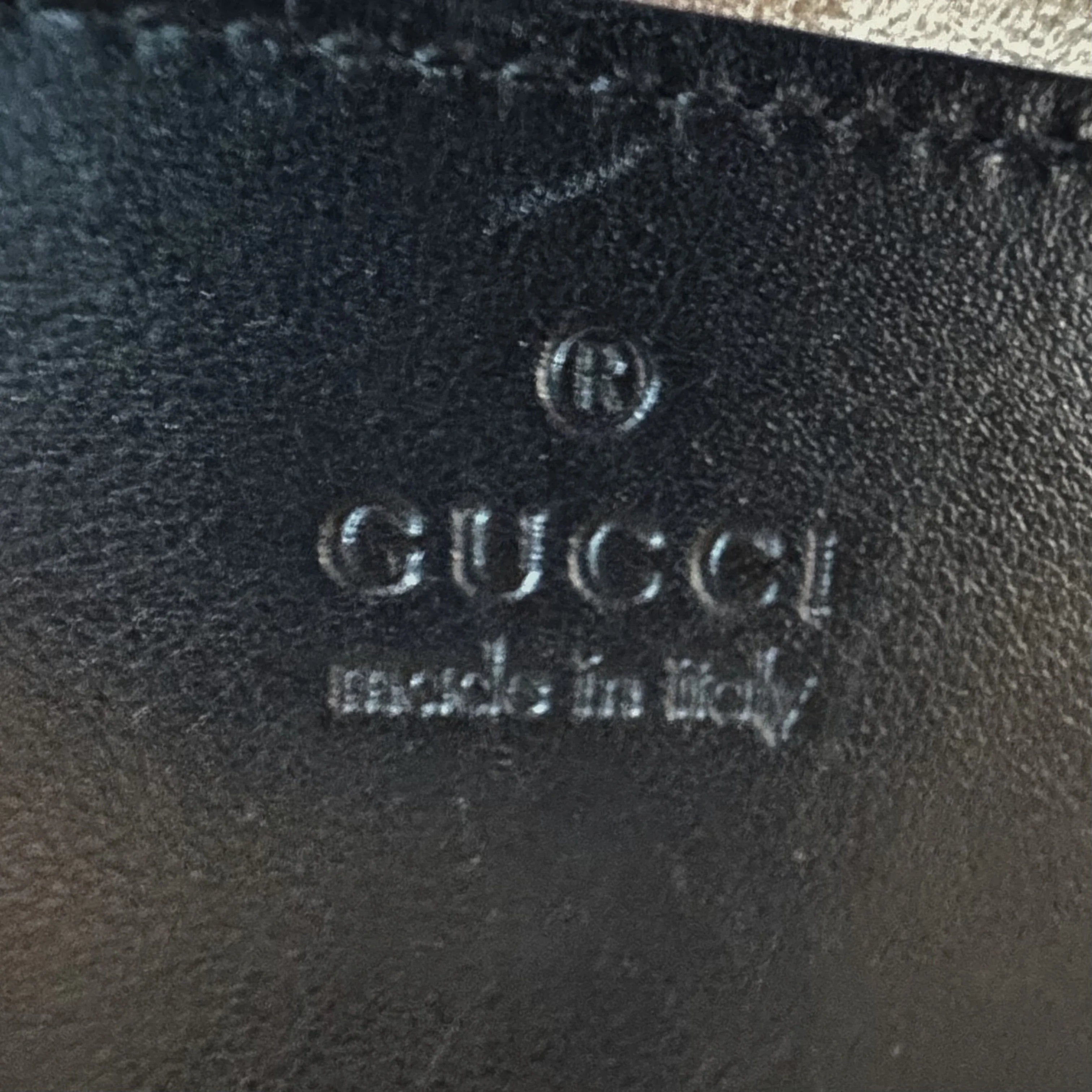 Gucci Marmont Small Shoulder Bag Leather Black - Lost Designer