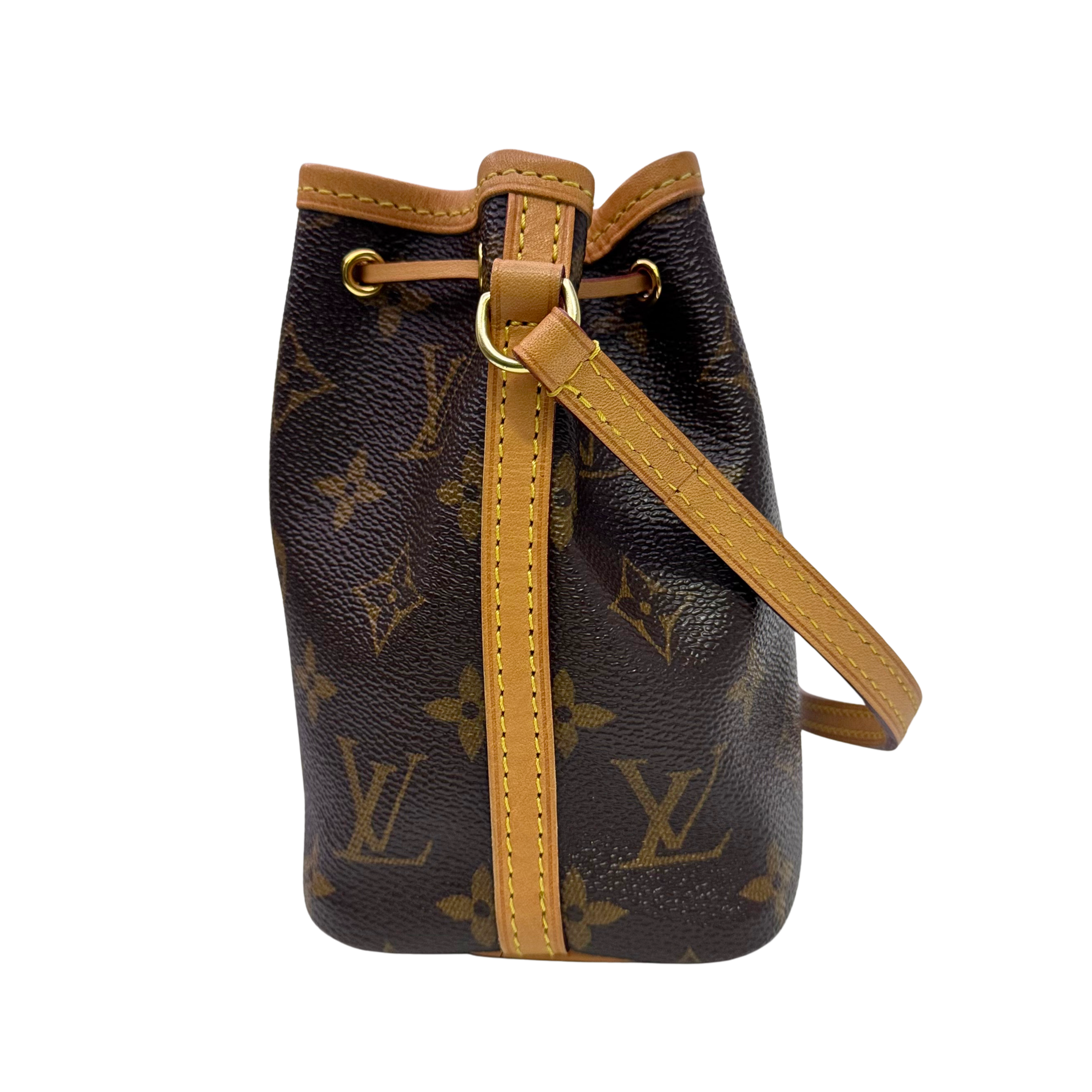 Louis Vuitton Nano Noè Shoulder Bag Monogram