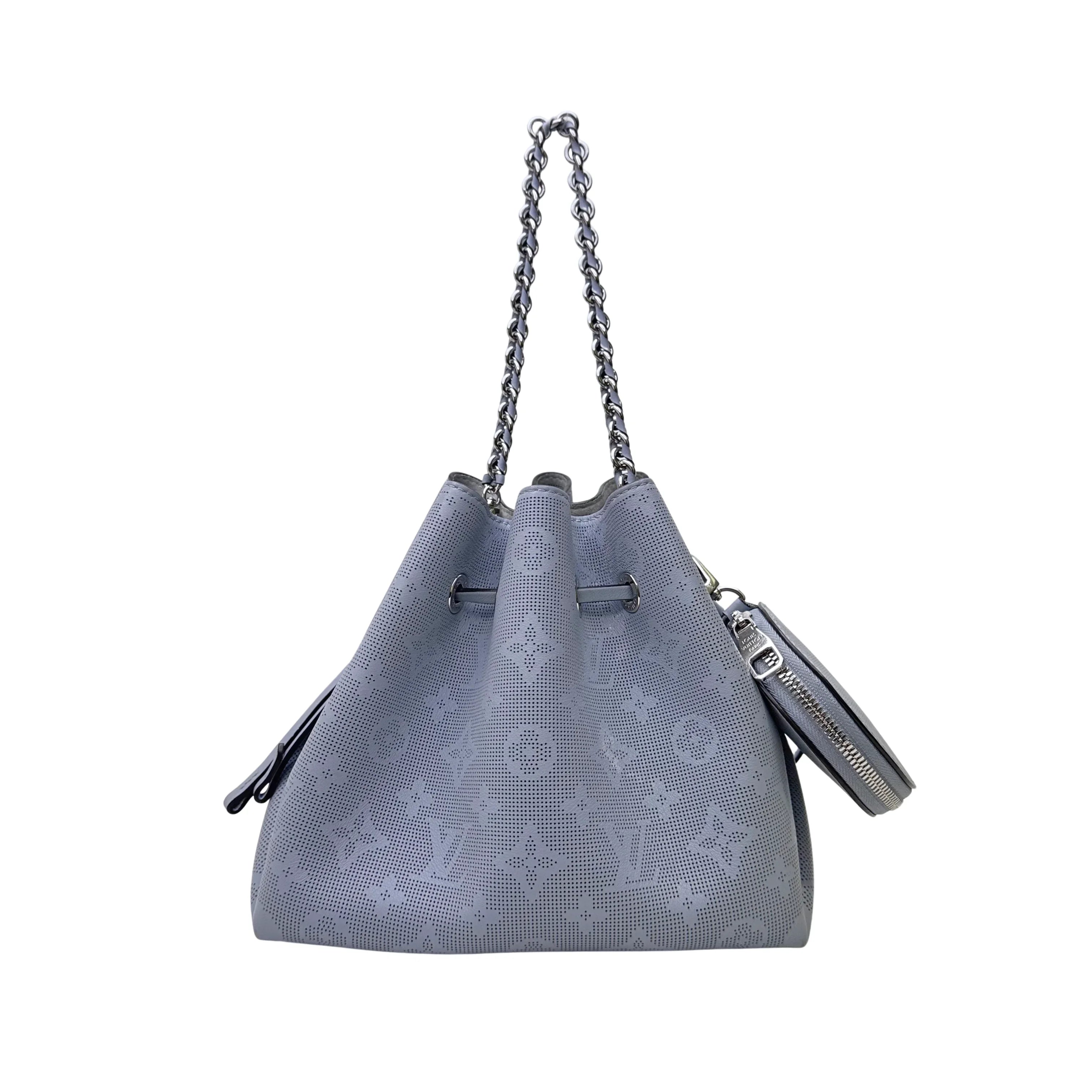 Louis Vuitton Bella Mahina Bag Leather Olympe Blue - Lost Designer