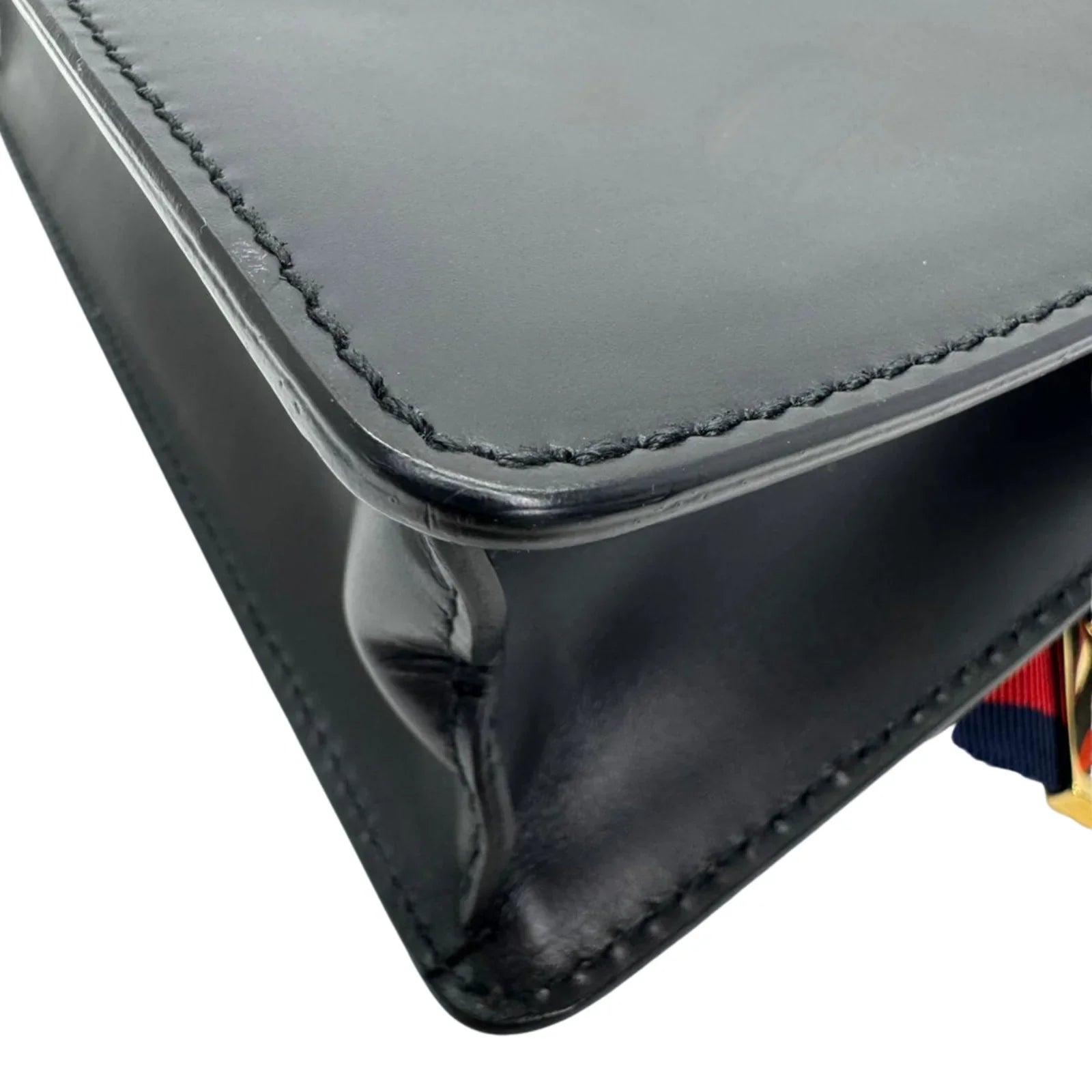 Gucci Small Sylvie Leather Black - Lost Designer