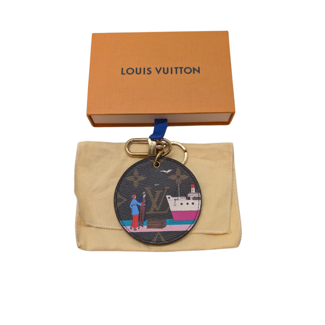 Louis Vuitton Transatlantic Monogram Keychain