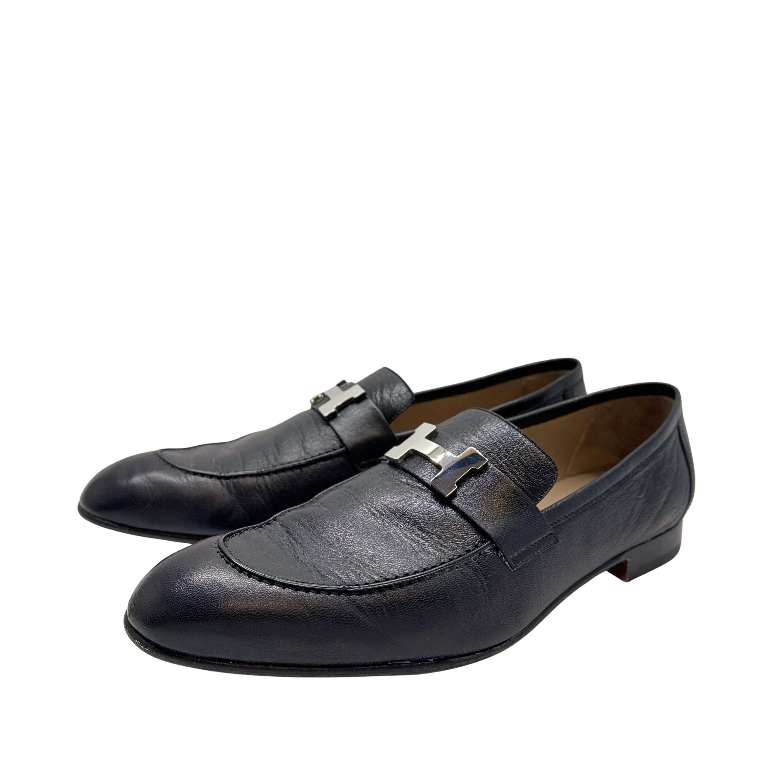 Hermès Paris Loafer Mens Black 46 - Lost Designer