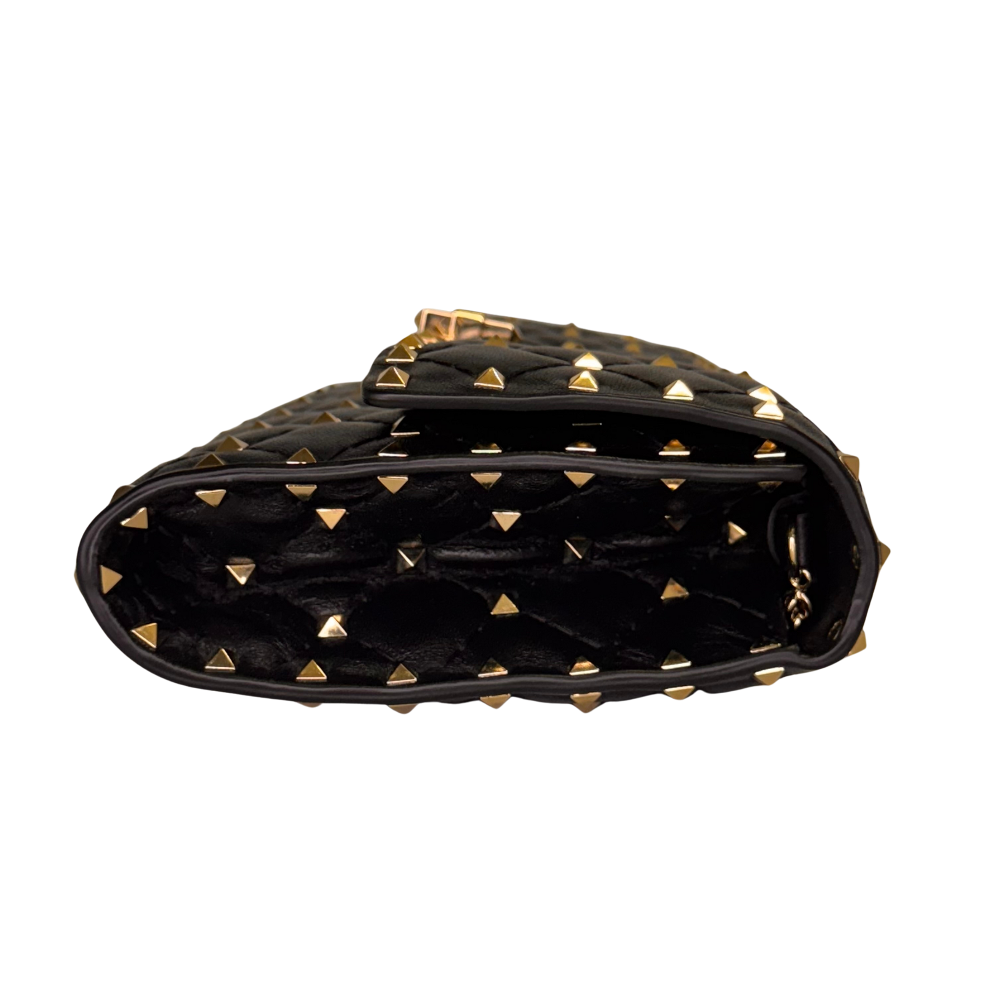 Valentino Garavani Rockstud Spike Bag Black