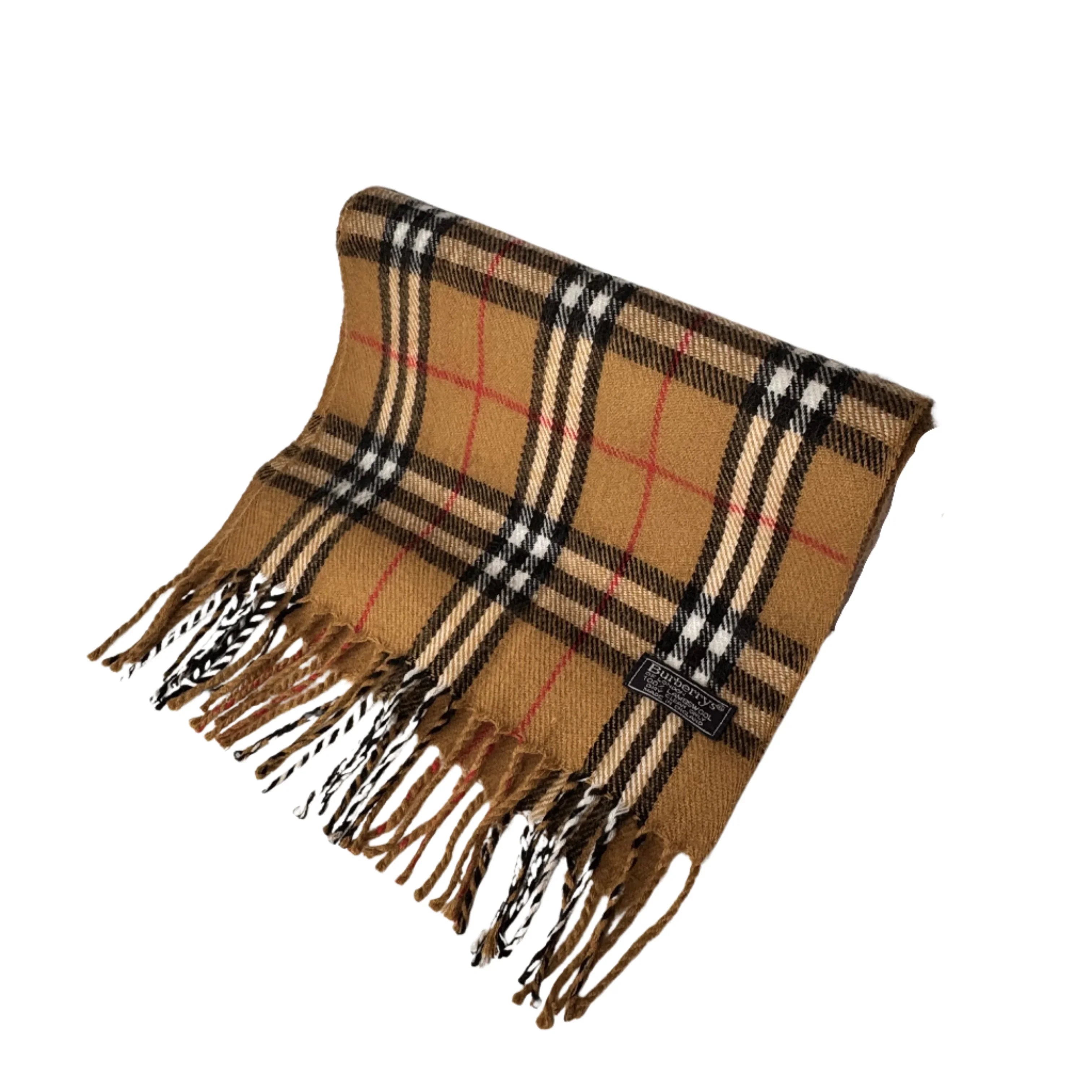 Burberry Lambswool Check Scarf