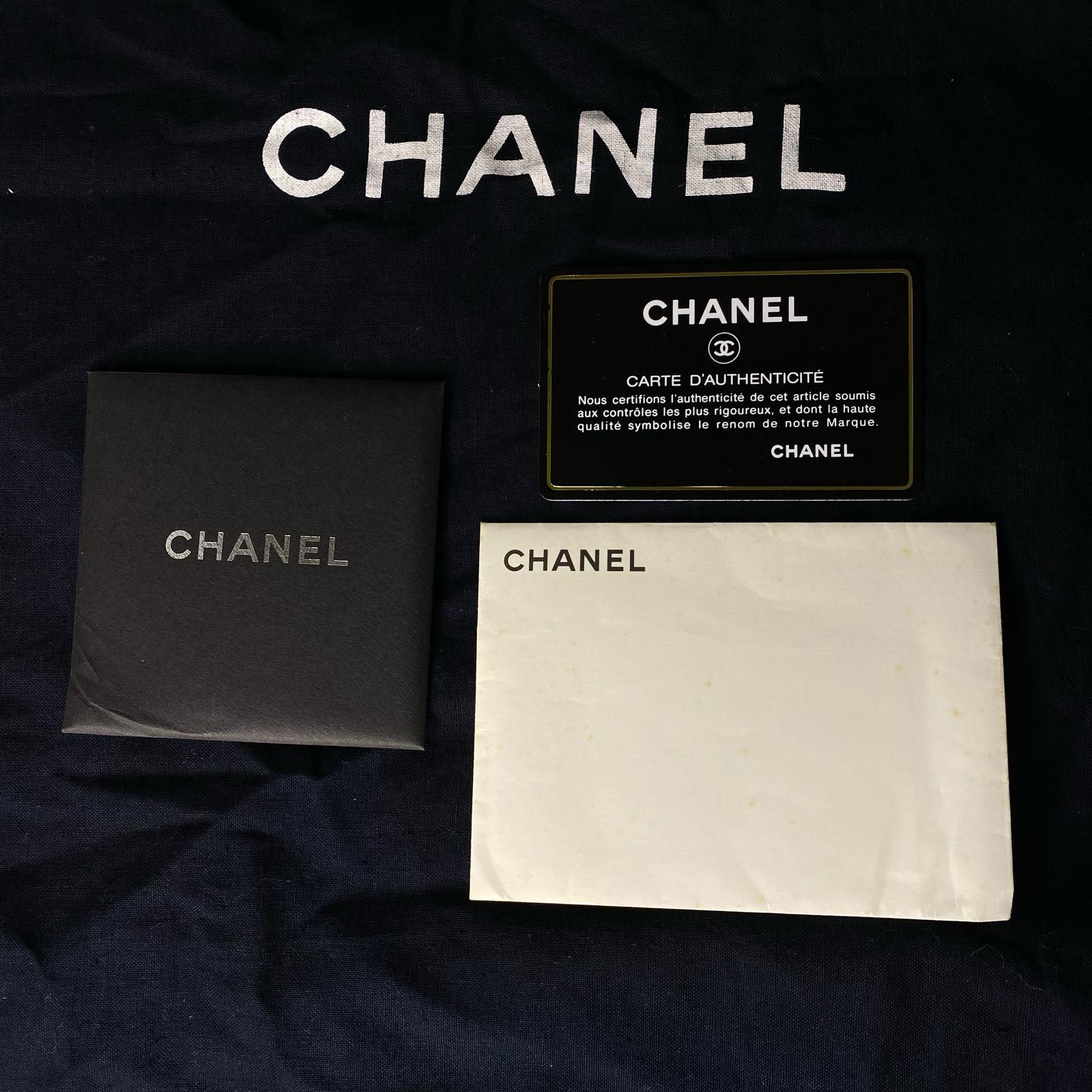 Chanel Nylon Travel Bowler Black Hand Bag